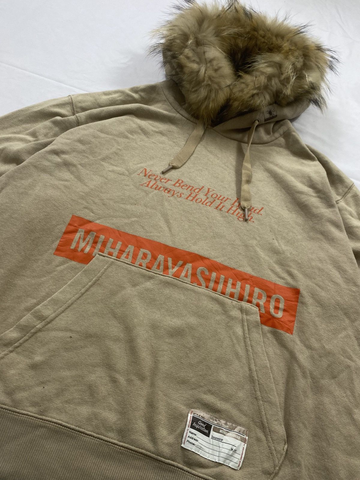 20471120 Miharayasuhiro Faux fur Good Inspiration Hoodie Size US XL / EU 56 / 4 - 9 Thumbnail