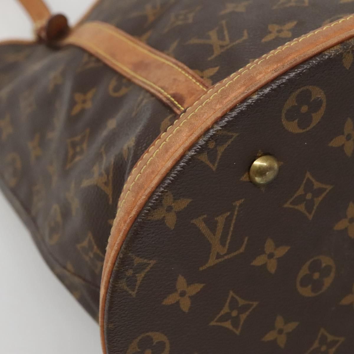 Louis Vuitton LOUIS VUITTON Monogram Bucket GM Shoulder Bag M42236 Size ONE SIZE - 16 Thumbnail
