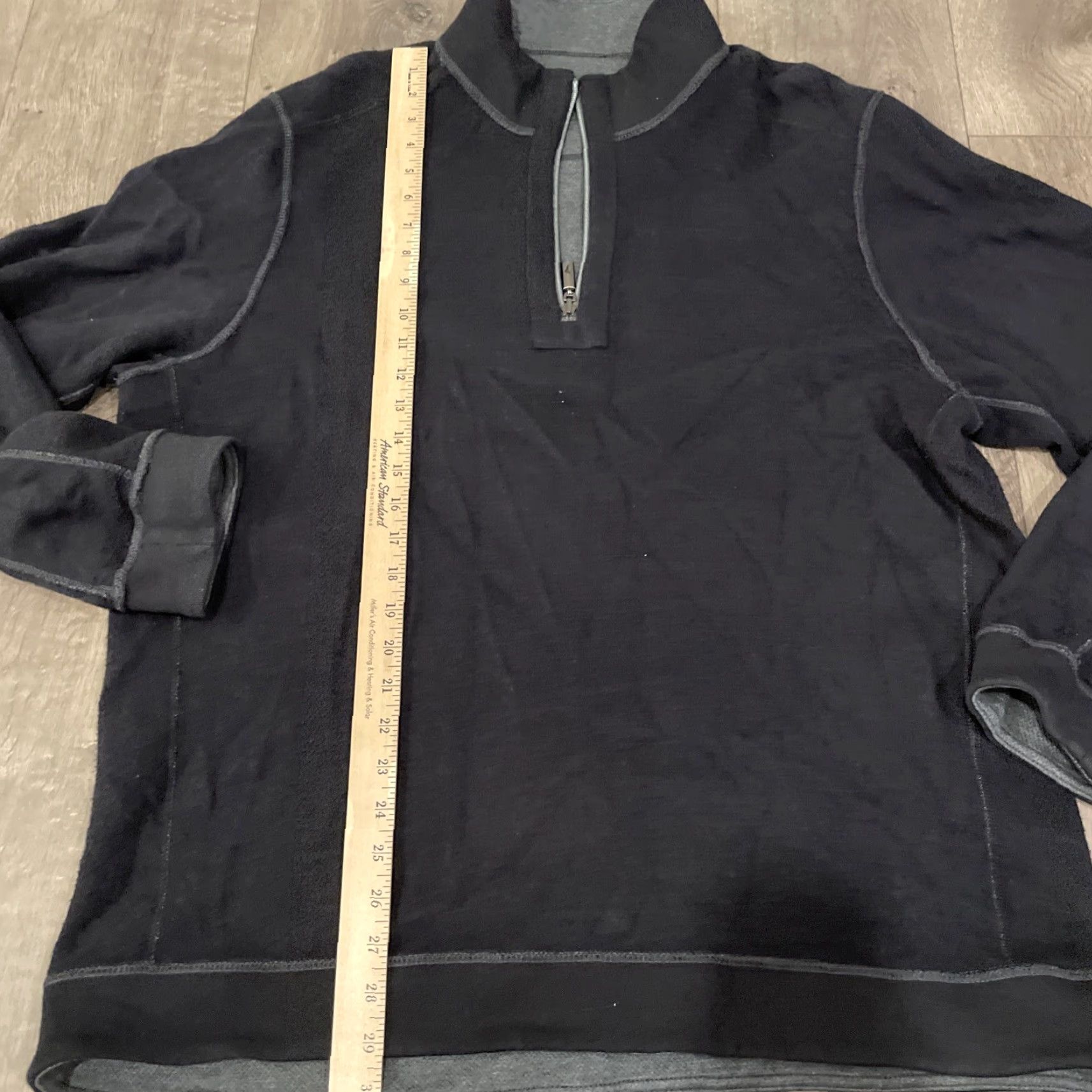 Tommy Bahama VINTAGE Tommy Bahama Quarter Zip Sweater Mens XL Reversible Blue Casual Beach Size US XL / EU 56 / 4 - 5 Thumbnail