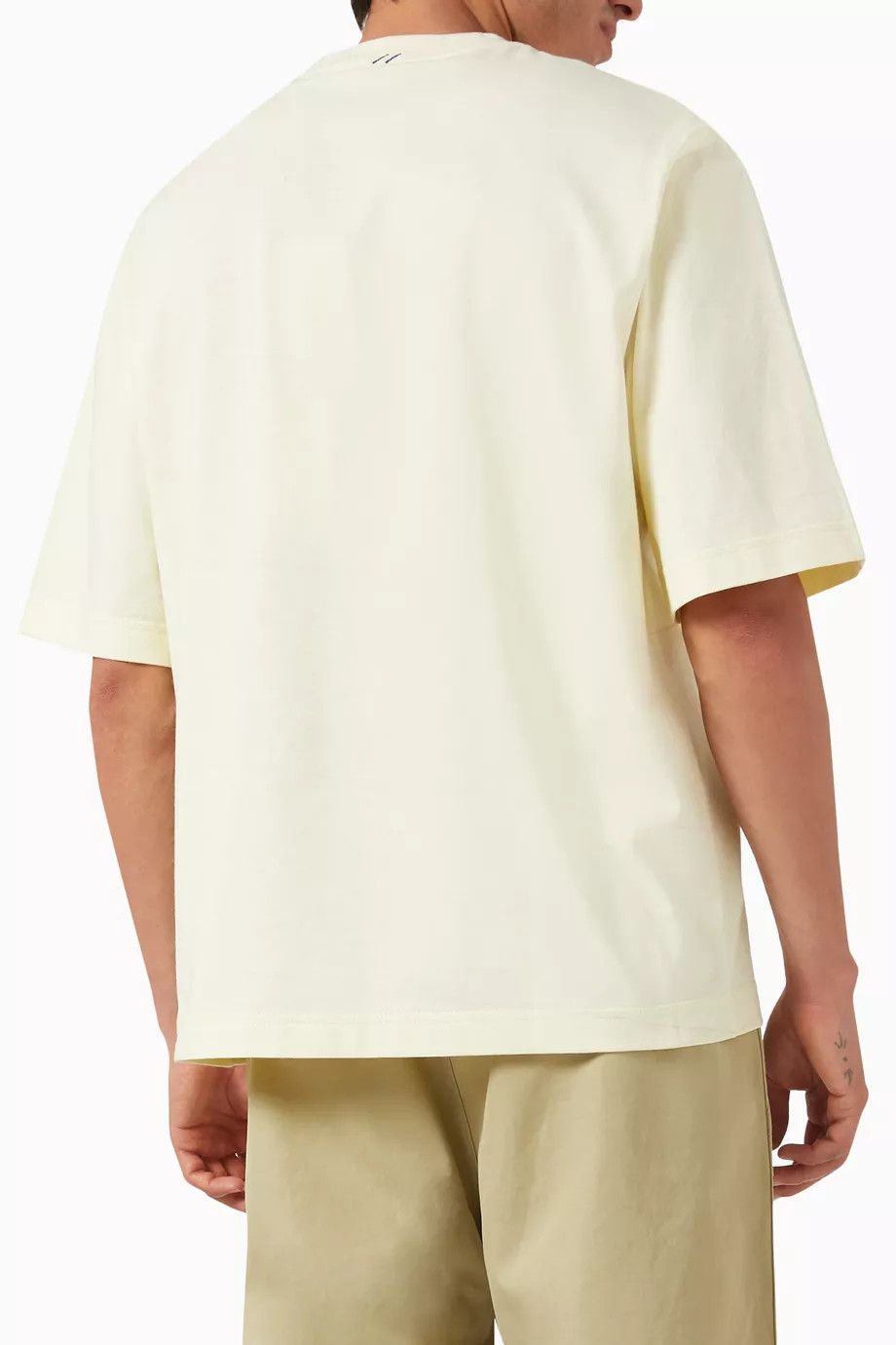Burberry o1y0426 Crewneck T-Shirt in Beige Size US XS / EU 42 / 0 - 2 Thumbnail