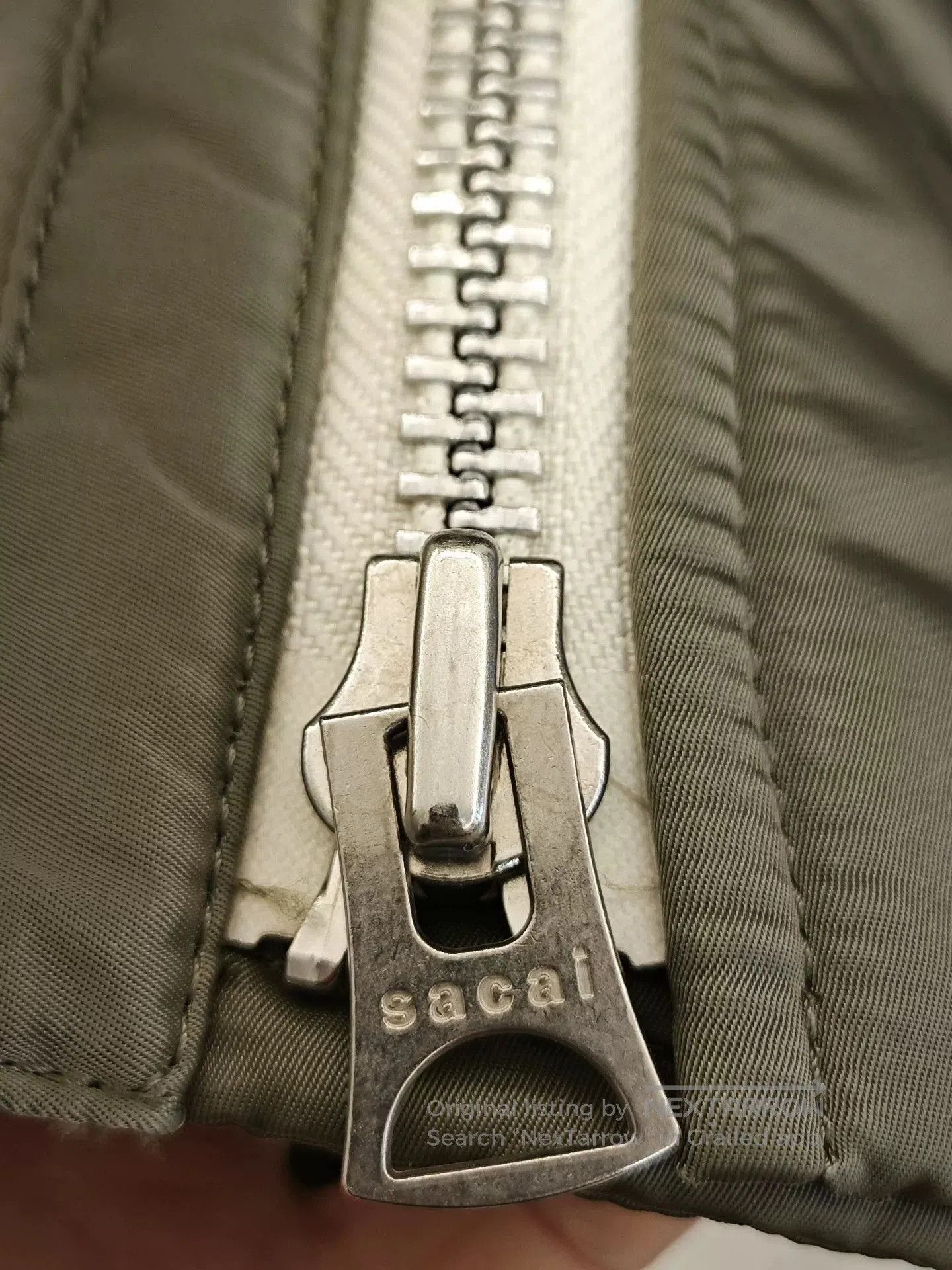 Sacai Sacai Spliced Zip Hooded Pilot Jacket. Size US M / EU 48-50 / 2 - 4 Thumbnail