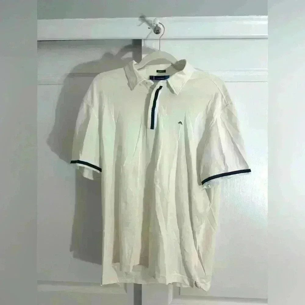 J.Lindeberg J.Lindeberg White designer polo Size US XL / EU 56 / 4 - 1 Thumbnail