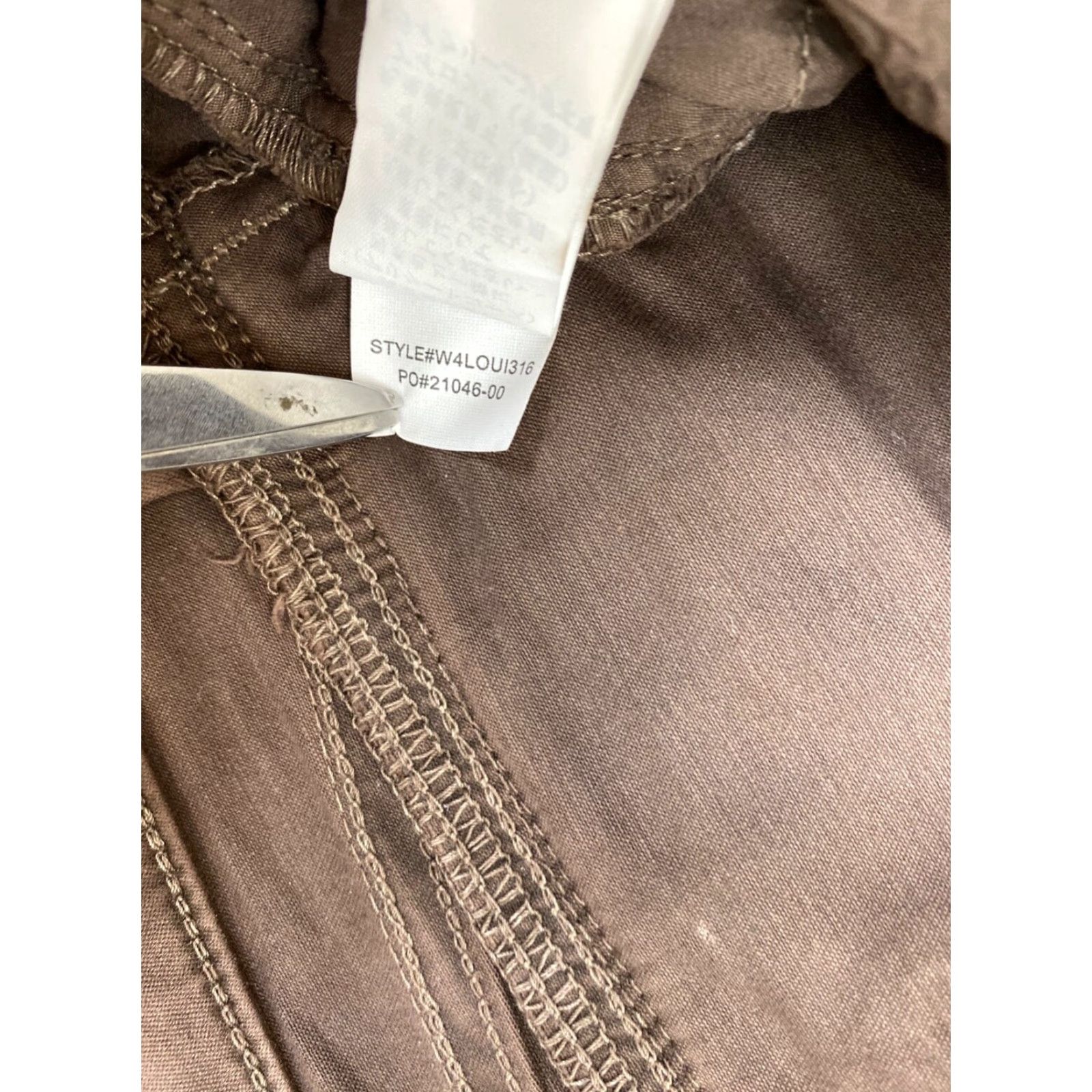 Prana prAna Louisa Cargo Pants Womens 4 Brown Casual Outdoor Hiking Camping Cargo Pants Slim Skinny Pockets Stretch Regular Pants Women 4 Brown Nature Size 27" / US 4 / IT 40 - 5 Thumbnail