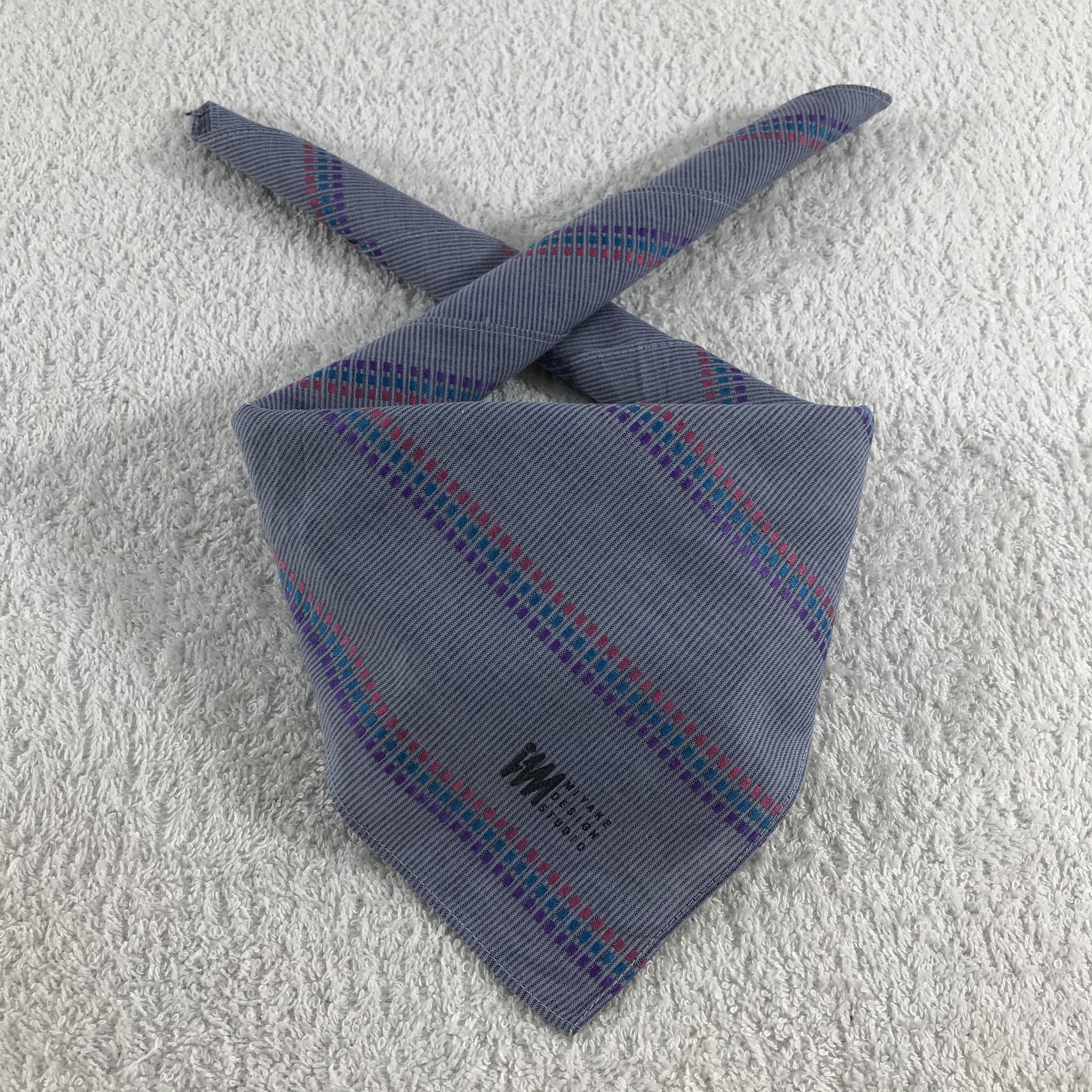 Issey Miyake × Vintage Issey Miyake Bandana / Handkerchief / Neckerchief - S355 Size ONE SIZE - 3 Thumbnail