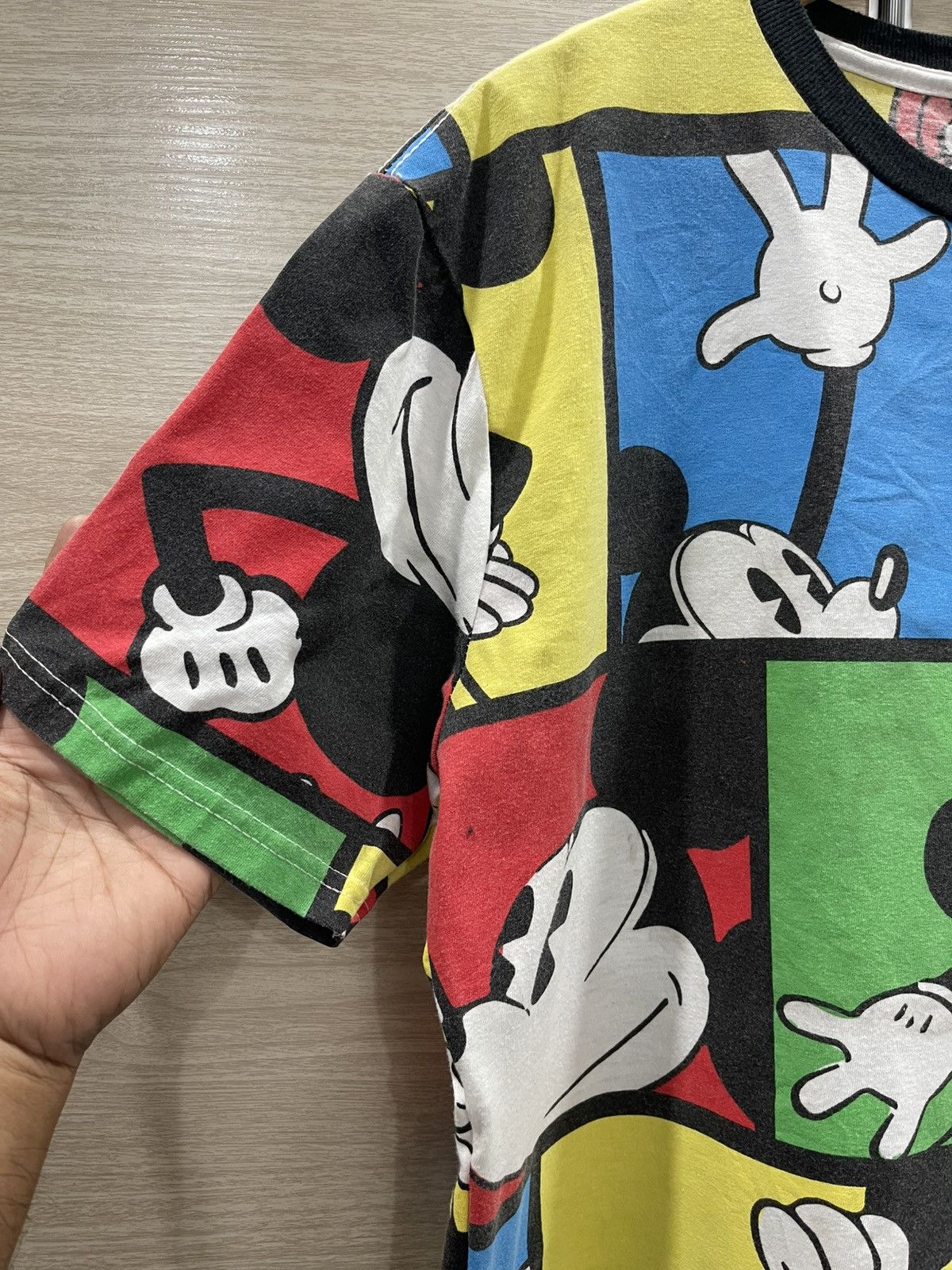 Disney × Mickey Mouse Disney Mickey Mouse Fullprint T Shirt Size US M / EU 48-50 / 2 - 7 Thumbnail