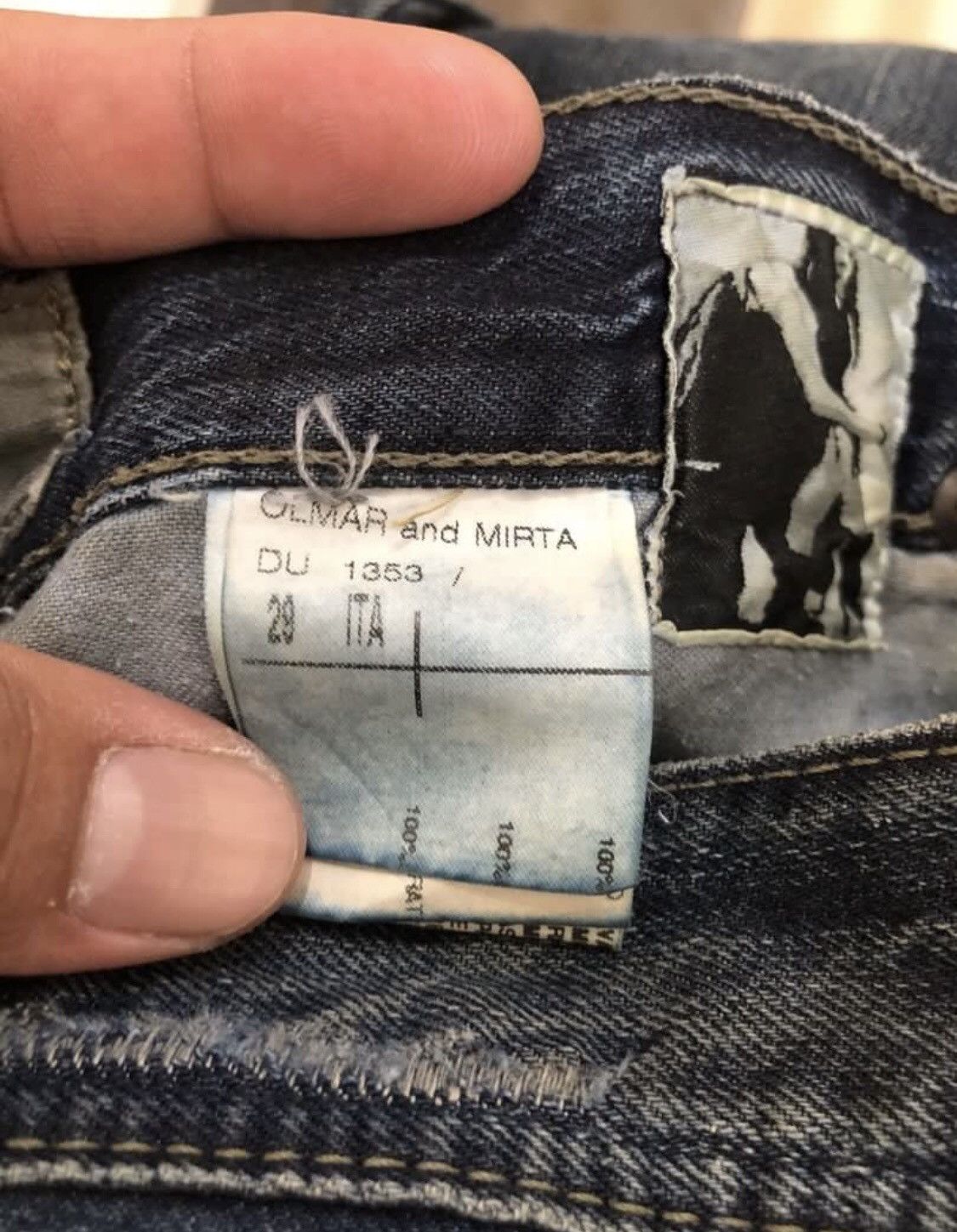 Rick Owens Rick Owens Olmar Mirta distressed jeans Size US 30 / EU 46 - 3 Thumbnail