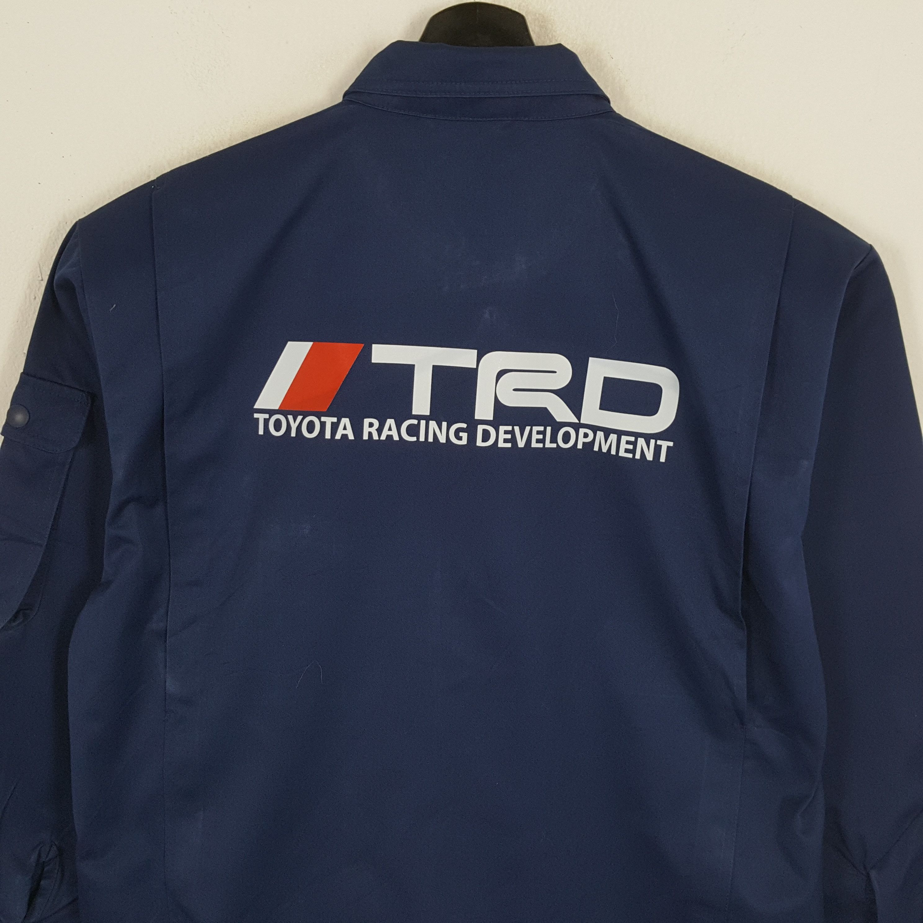 Japanese Brand × Vintage TRD TOYOTA RACING DEVELOPMENT Motorsports Custom Jacket Size US M / EU 48-50 / 2 - 2 Thumbnail