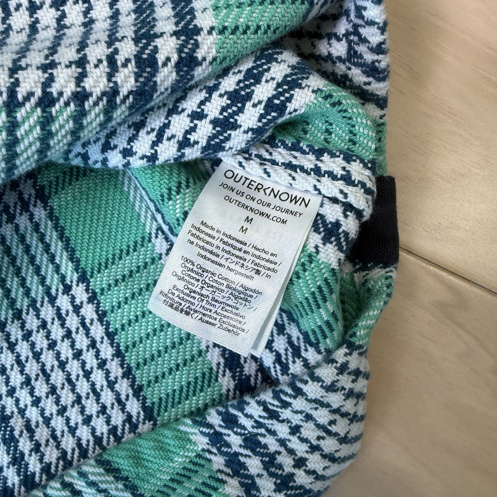 Outerknown Outerknown Blanket Shirt Medium Multicolor Heavy Cotton Size US M / EU 48-50 / 2 - 7 Thumbnail