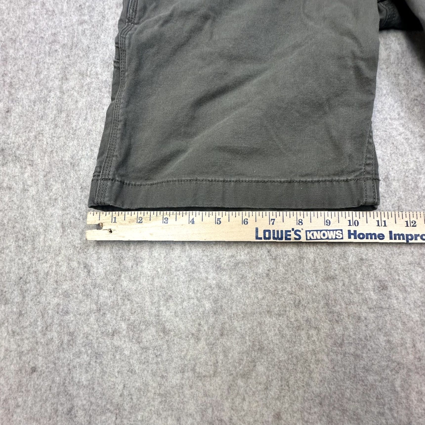 Carhartt Carhartt Shorts Mens 32 Green Relaxed Fit Carpenter Utility Work Canvas Rugged Shirt? Size US 32 / EU 48 - 7 Thumbnail