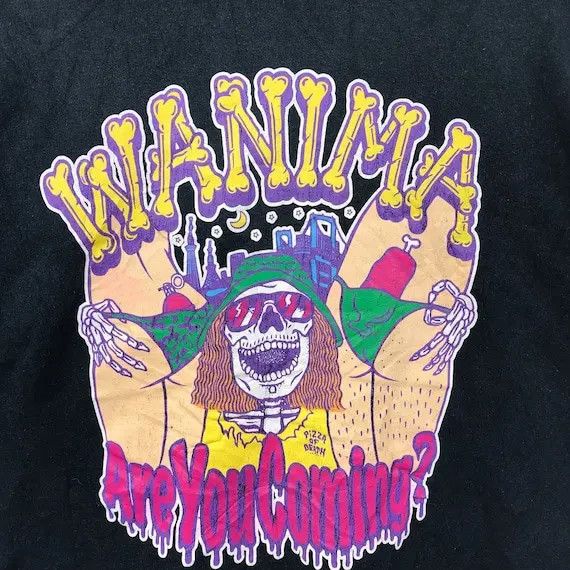 Band Tees × Rap Tees Vtg PIZZA Of DEATH WANIMA Japanese Punk Rock Rap Tee Shirt Size US L / EU 52-54 / 3 - 7 Thumbnail