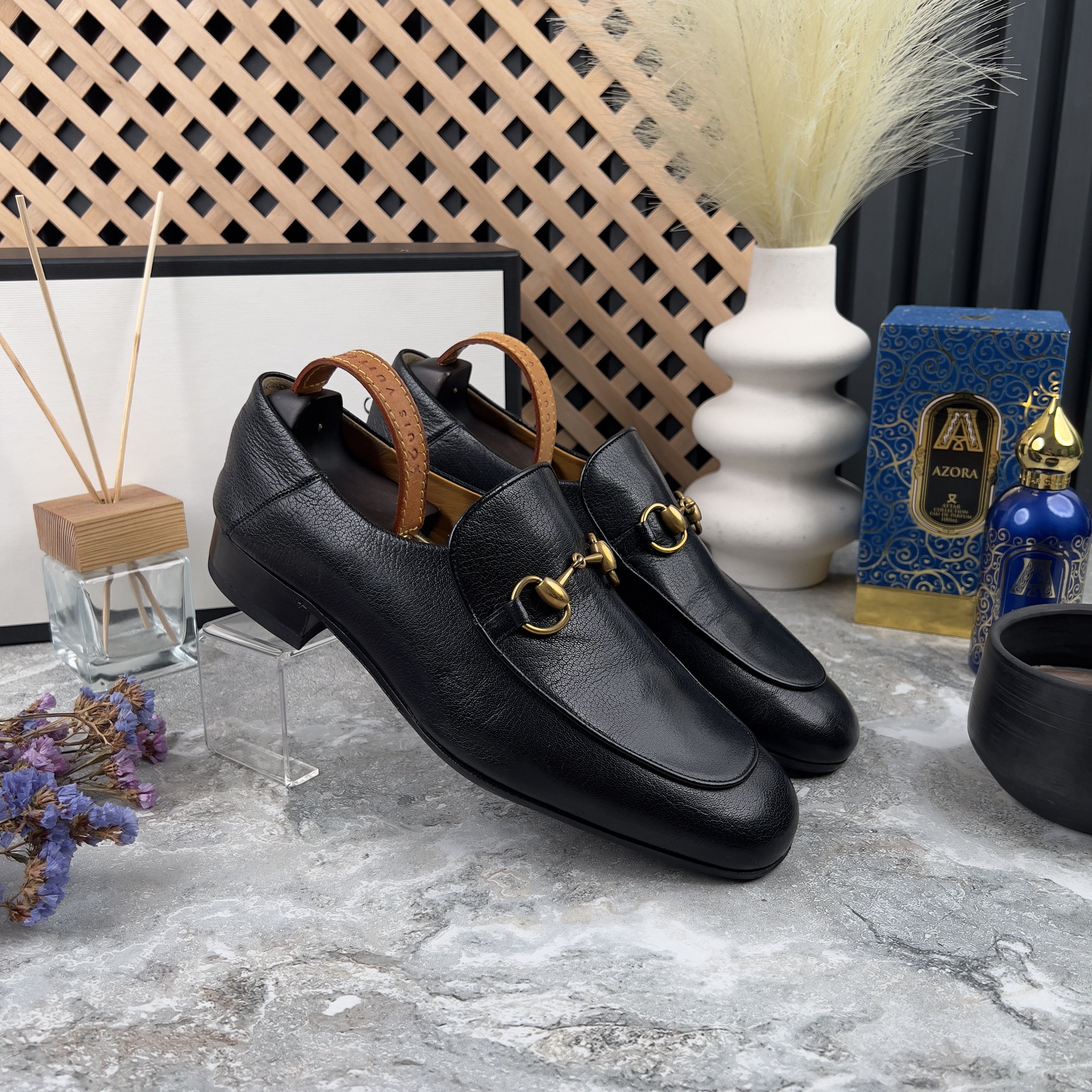 Gucci GUCCI Jordaan Horsebit Collapsible Loafers Leather Size US 8 / EU 41 - 6 Thumbnail