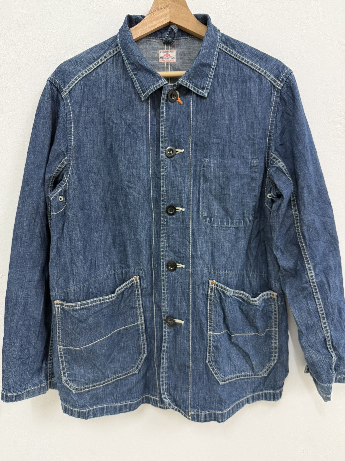 Vintage Vintage RNA Selvage Worker Jacket Size US M / EU 48-50 / 2 - 1 Thumbnail
