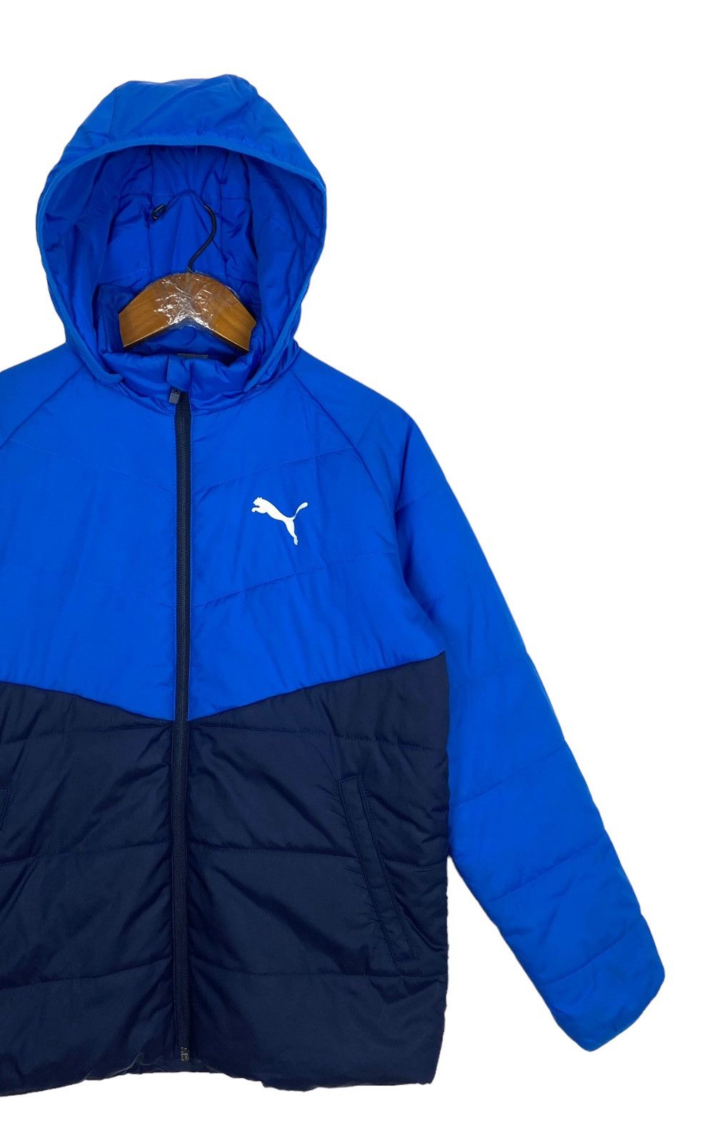 Puma Rare‼️ Puma Paded Jacket Hoodie Small Logo Size US S / EU 44-46 / 1 - 3 Thumbnail