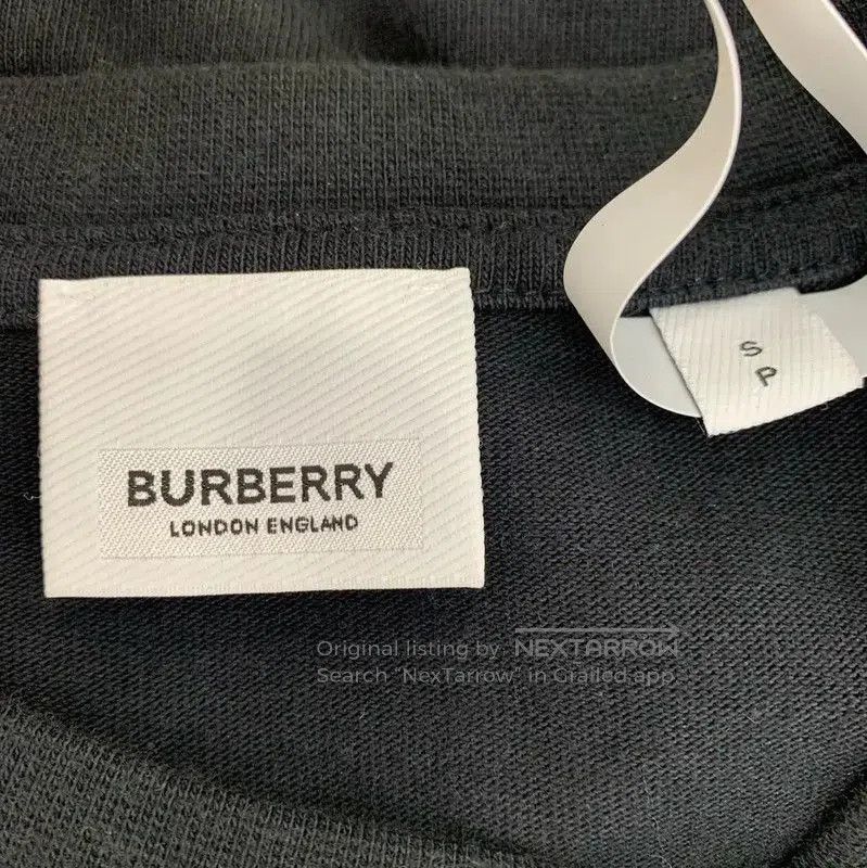 Burberry Burberry Black Cotton Men’s Sweatshirt. Size US S / EU 44-46 / 1 - 5 Thumbnail