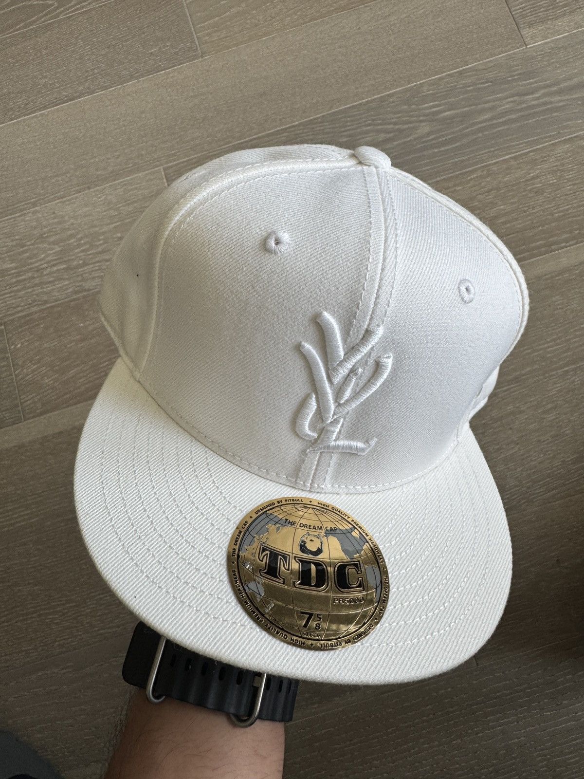 Playboi Carti 7 7/8 Playboi Carti YVL Fitted Hat WHITE White Opium