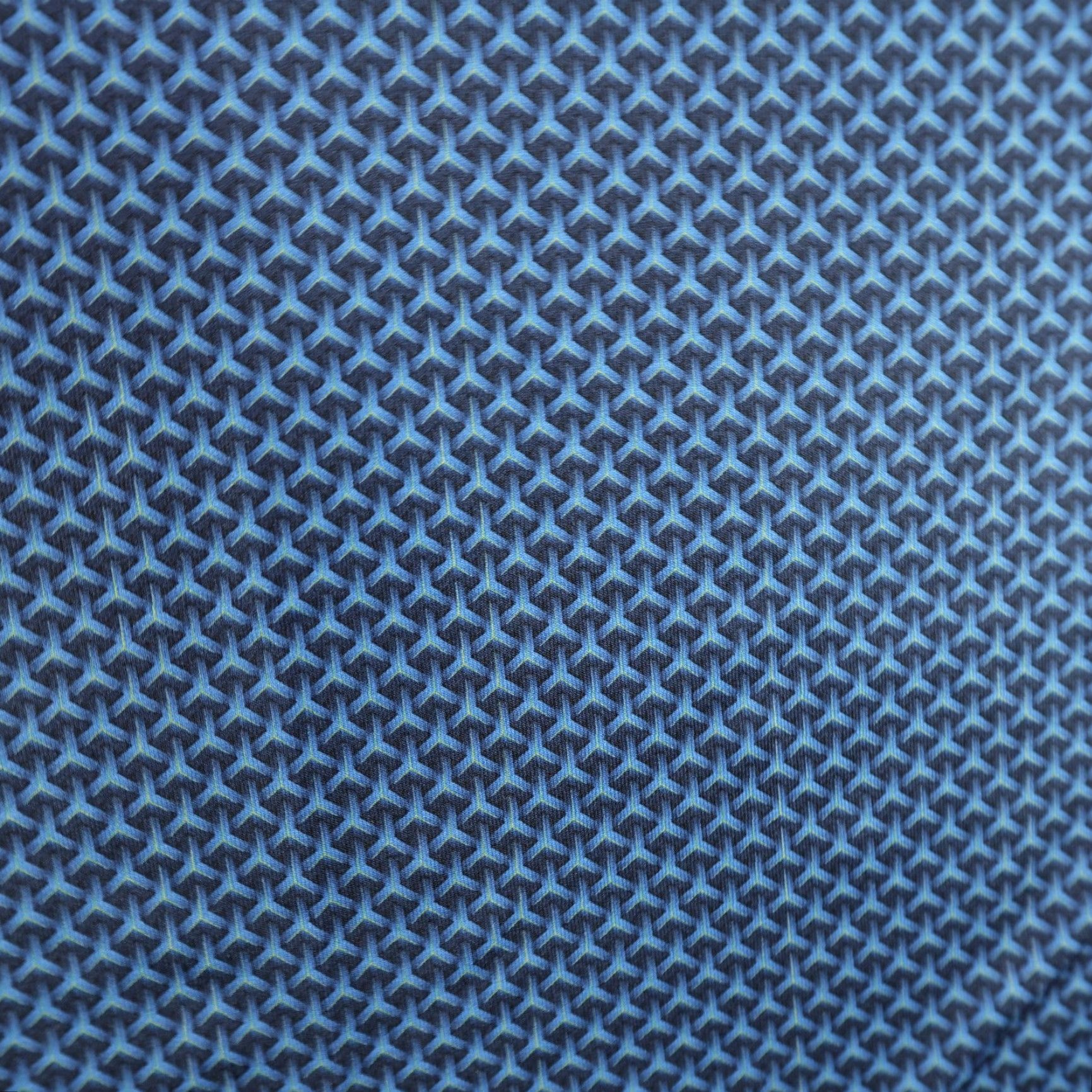 Vintage Deolax Polo Shirt Mens XL Blue Geometric Abstract Performance Flex Golf Golfer Size US XL / EU 56 / 4 - 4 Thumbnail