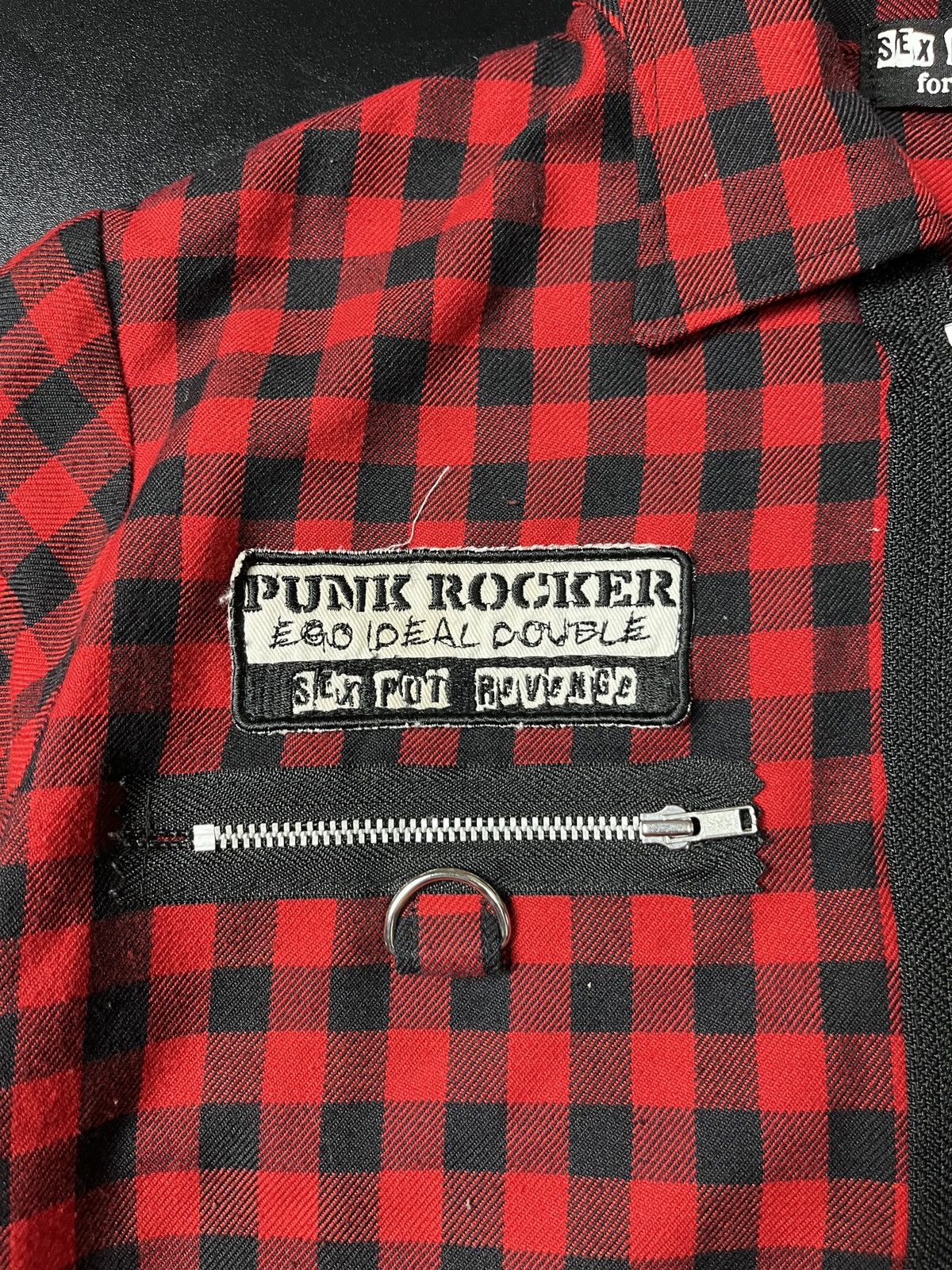 Japanese Brand Sex pot Punk Fuck You gimmick Zipper Japanese style Size US L / EU 52-54 / 3 - 9 Thumbnail