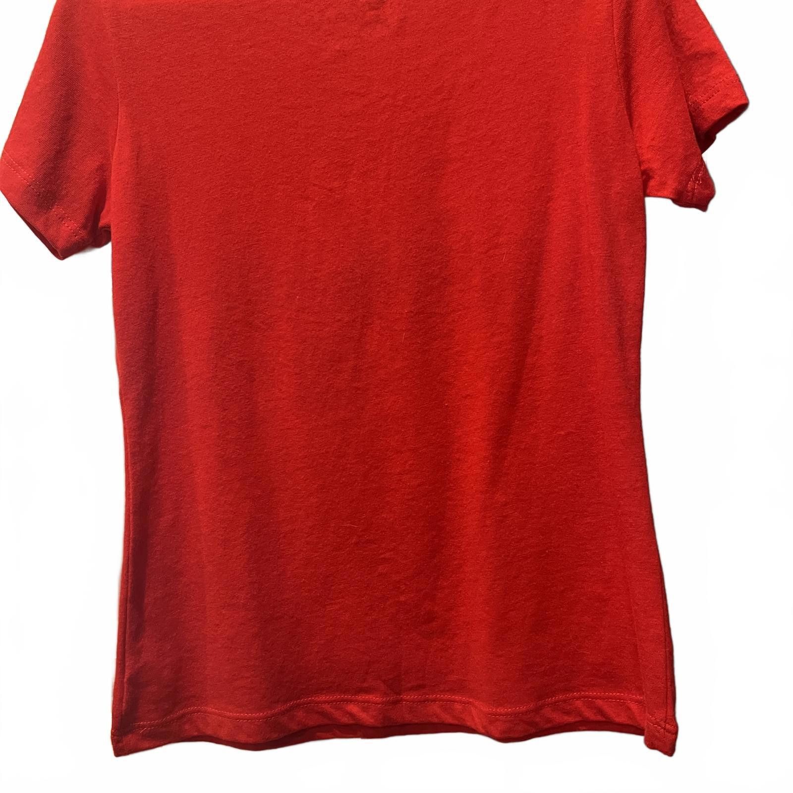 Other Hybrid Apparel Red Graphic Unisex Kids' T-Shirt Size L (6X) Size US L / EU 52-54 / 3 - 2 Thumbnail