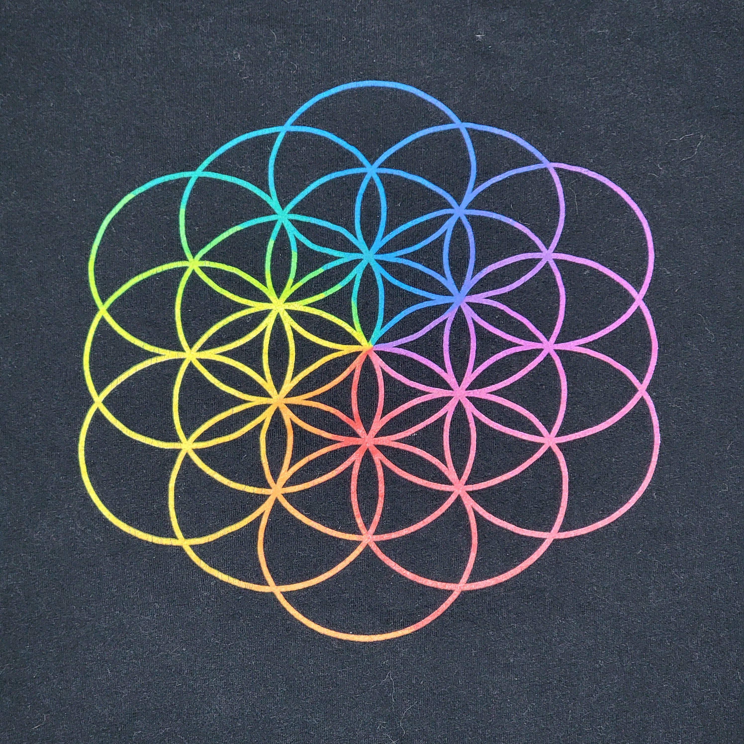Other Coldplay SS Black Unisex Tee "A Head Full Of Dreams" Size L / US 10 / IT 46 - 2 Thumbnail