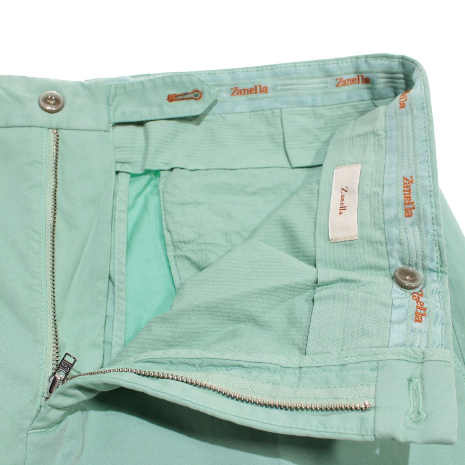 Zanella Zanella New with tags Chinos Size 34 US In Green Size US 34 / EU 50 - 3 Thumbnail