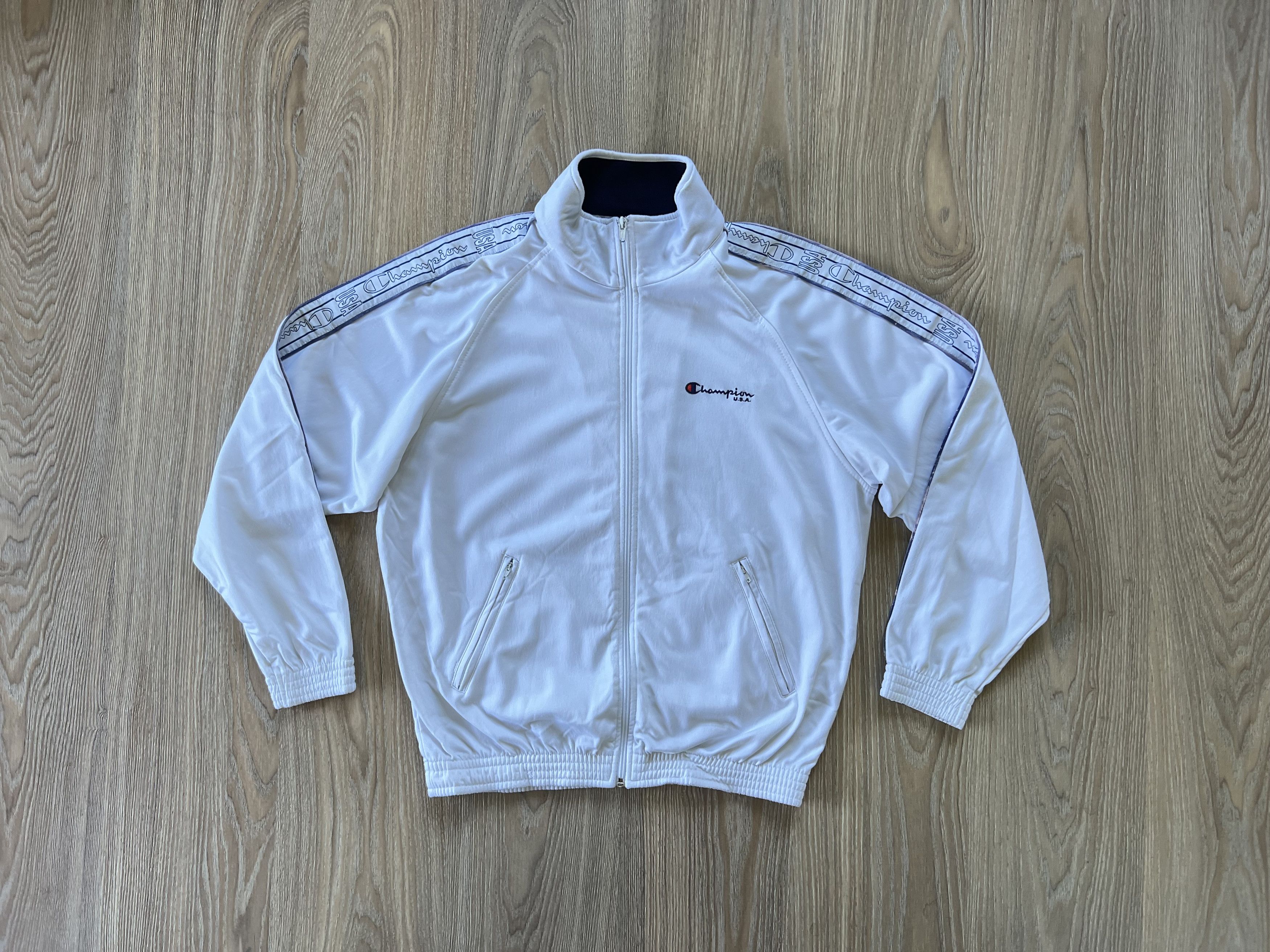 Vintage Champion USA Zip Olympic Sweatshirt
