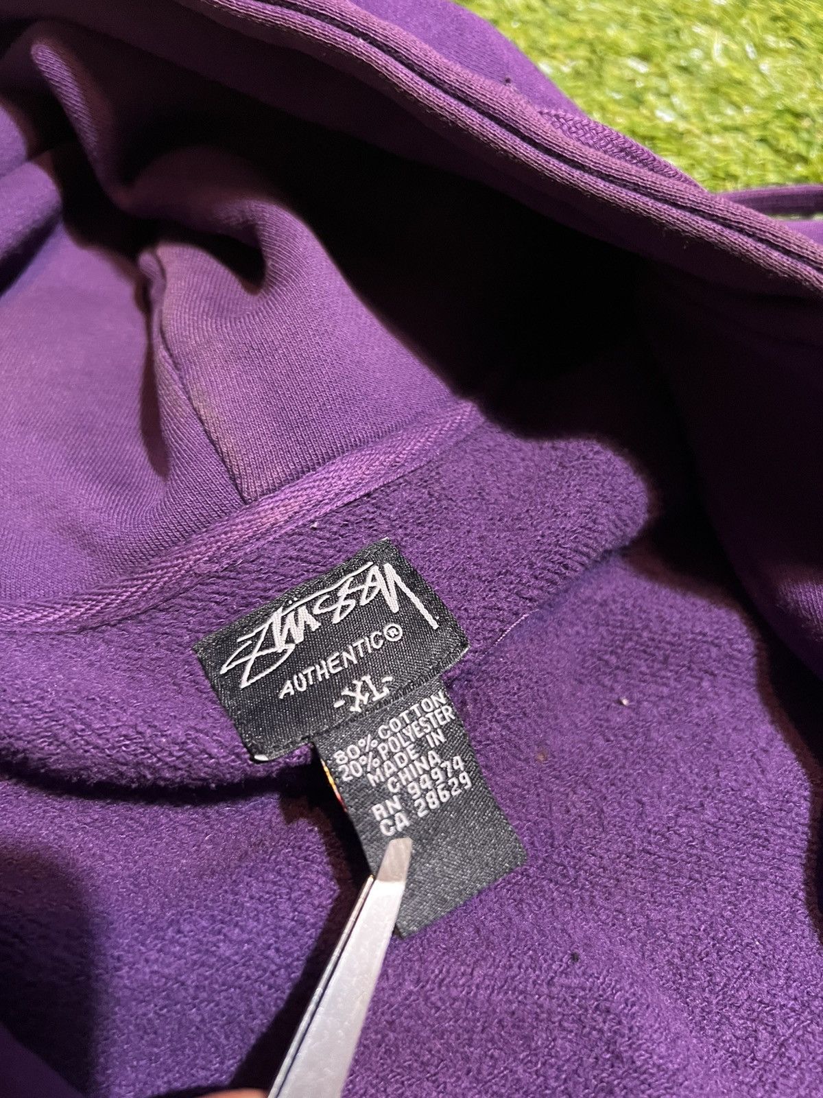 Stussy × Vintage VINTAGE STUSSY PAISLEY ZIP-UP HOODIE Size US XL / EU 56 / 4 - 9 Thumbnail