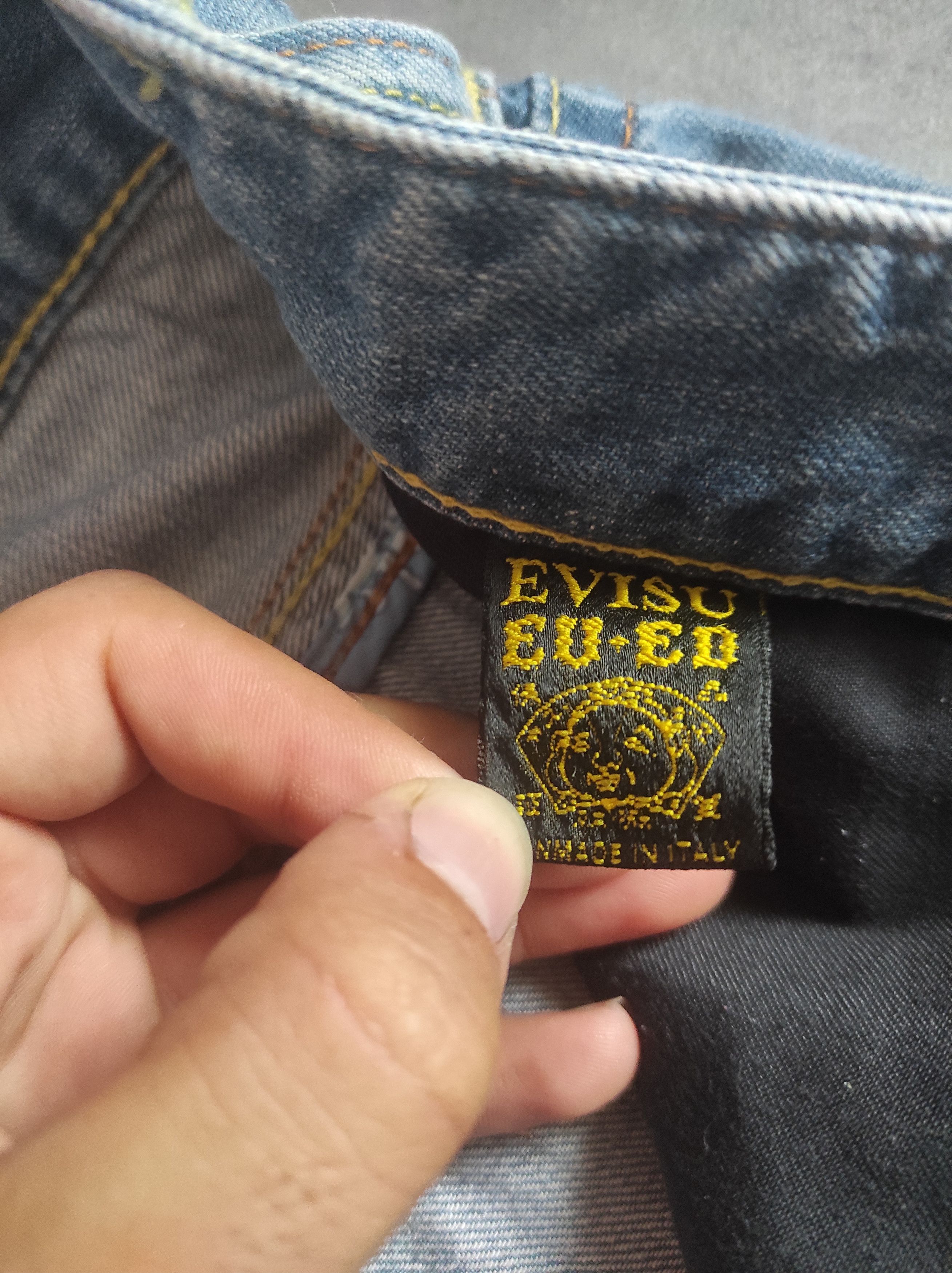 Evisu evisu seagull print jeans japan y2k Size US 31 - 5 Thumbnail