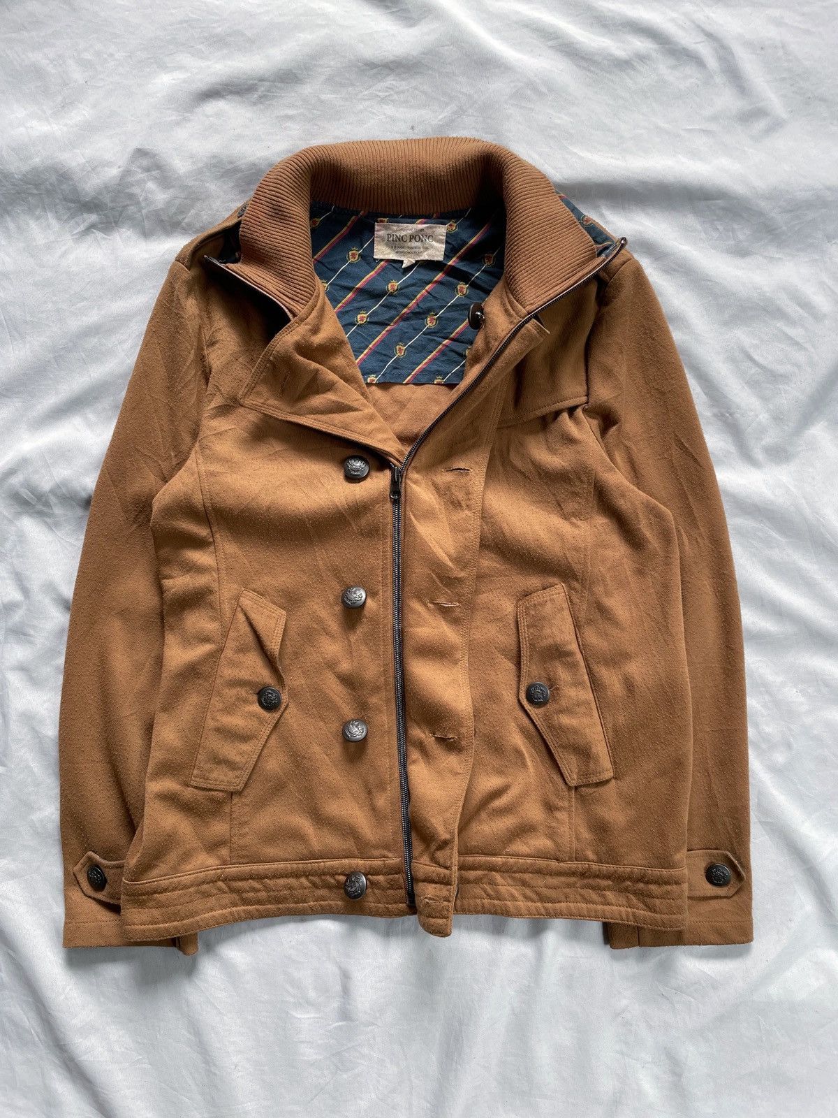 Yasuyuki Ishii JAPANESE PINC PONC CASUAL ZIP JACKET Size US M / EU 48-50 / 2 - 2 Thumbnail