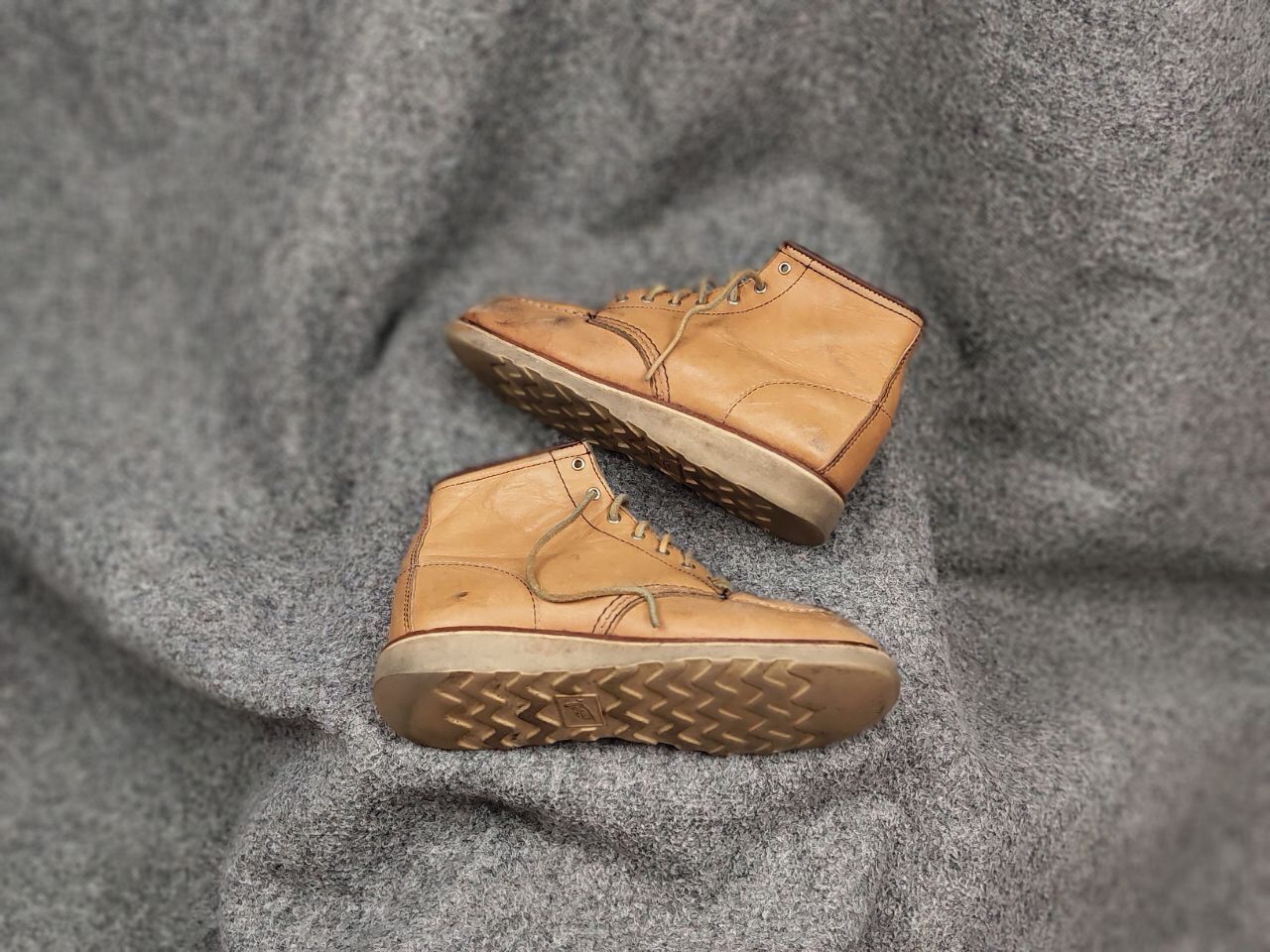 Red Wing Vintage Red Wing Moc Toe 3374 Faded Leather Boots Shoes Size US 5 / EU 37 - 2 Thumbnail