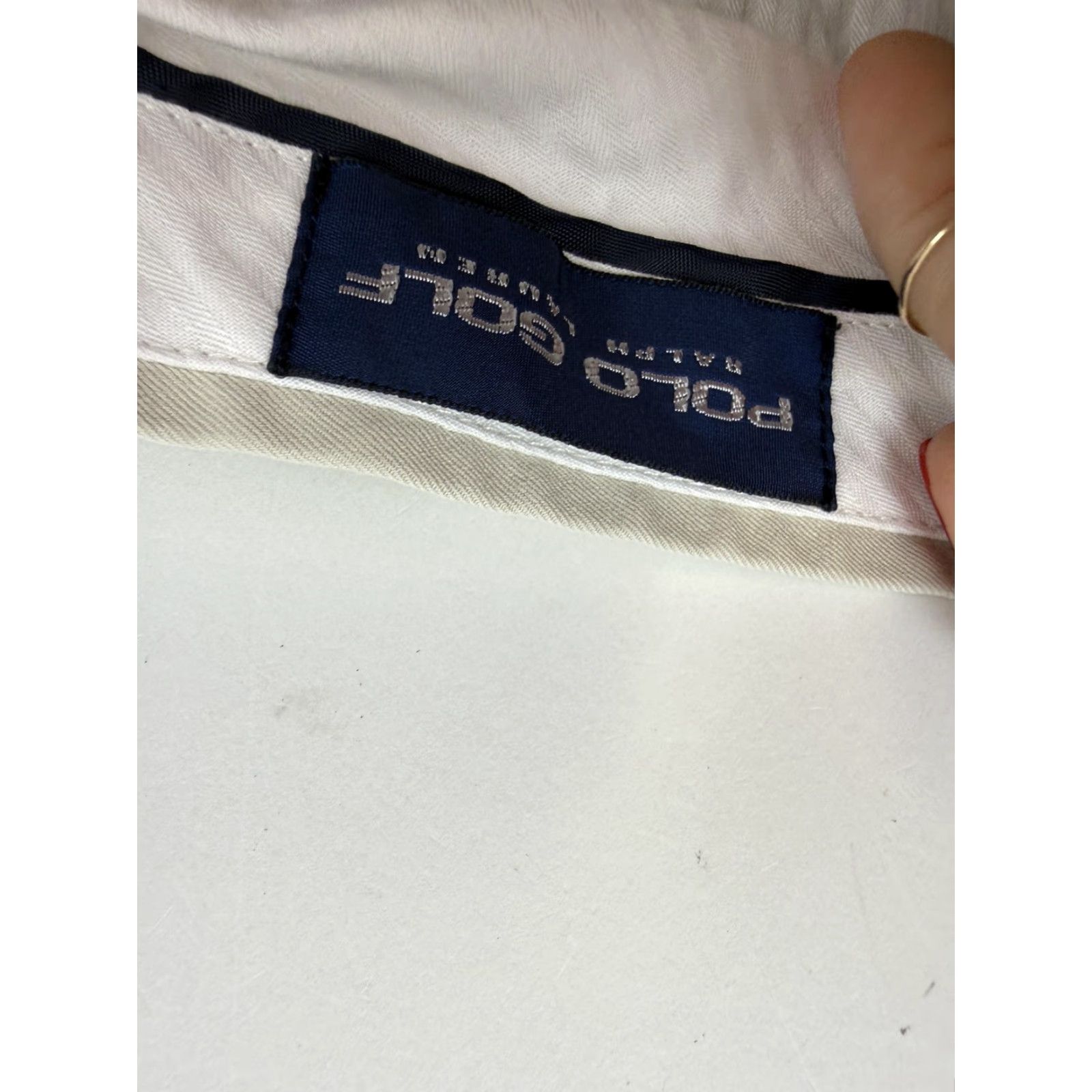 Polo Ralph Lauren VINTAGE Polo Golf Ralph Lauren Pants Mens 34x34 Beige Chino Flat Front Golf Casual Size US S / EU 44-46 / 1 - 2 Thumbnail