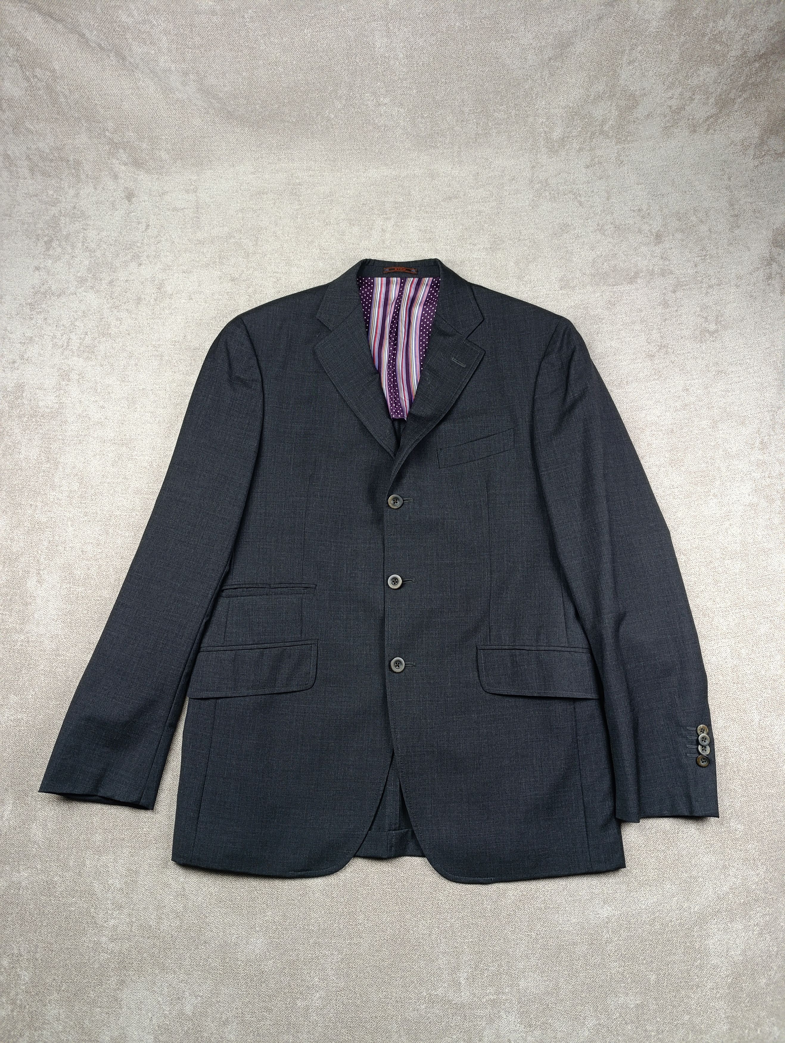 Etro Etro Mens Wool Blazer Jacket Size 50R Size 50R - 1 Thumbnail