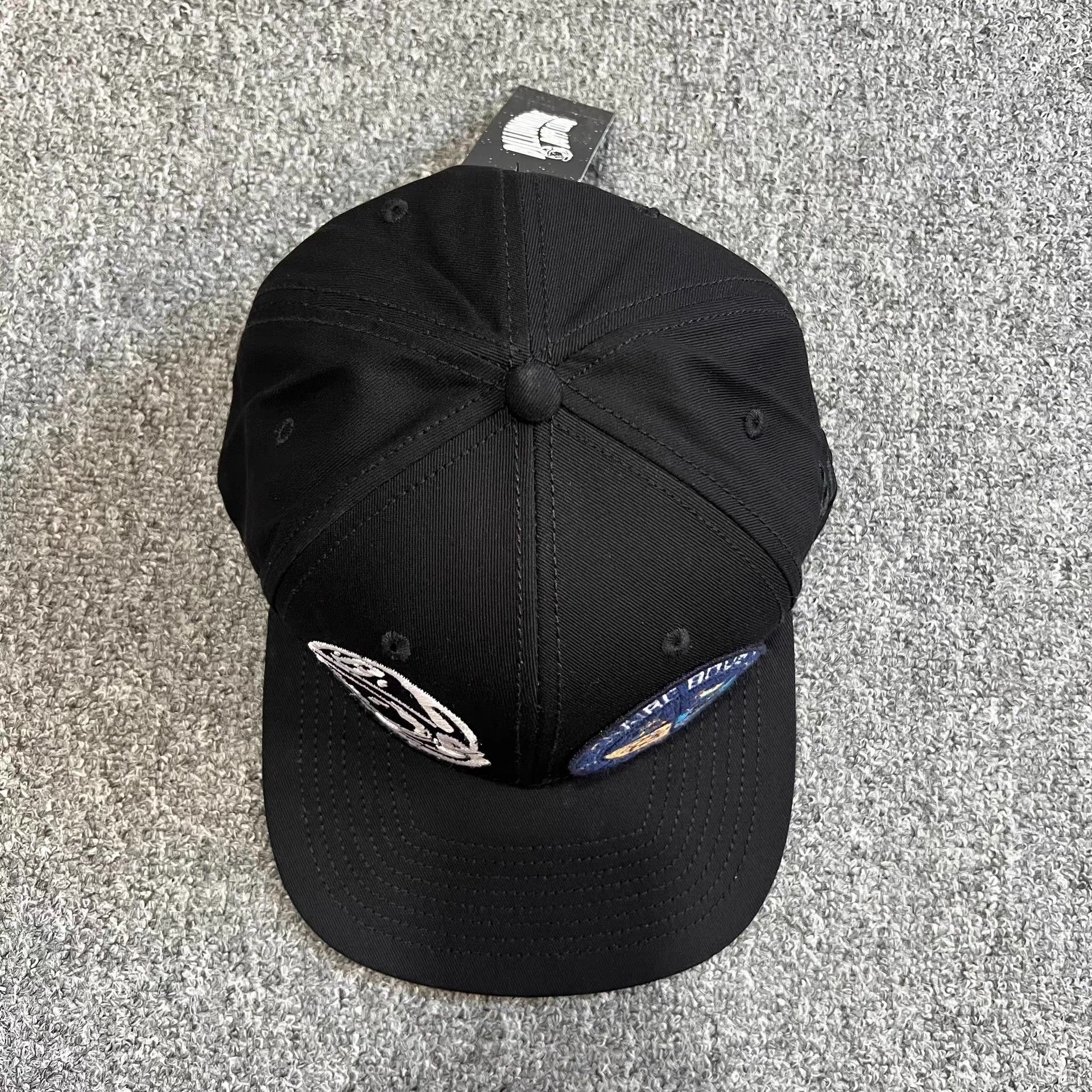 Billionaire Boys Club BBCAstronautHeadMedalEmbroidered Flat Brim Baseball Cap Q7 Size ONE SIZE - 3 Thumbnail