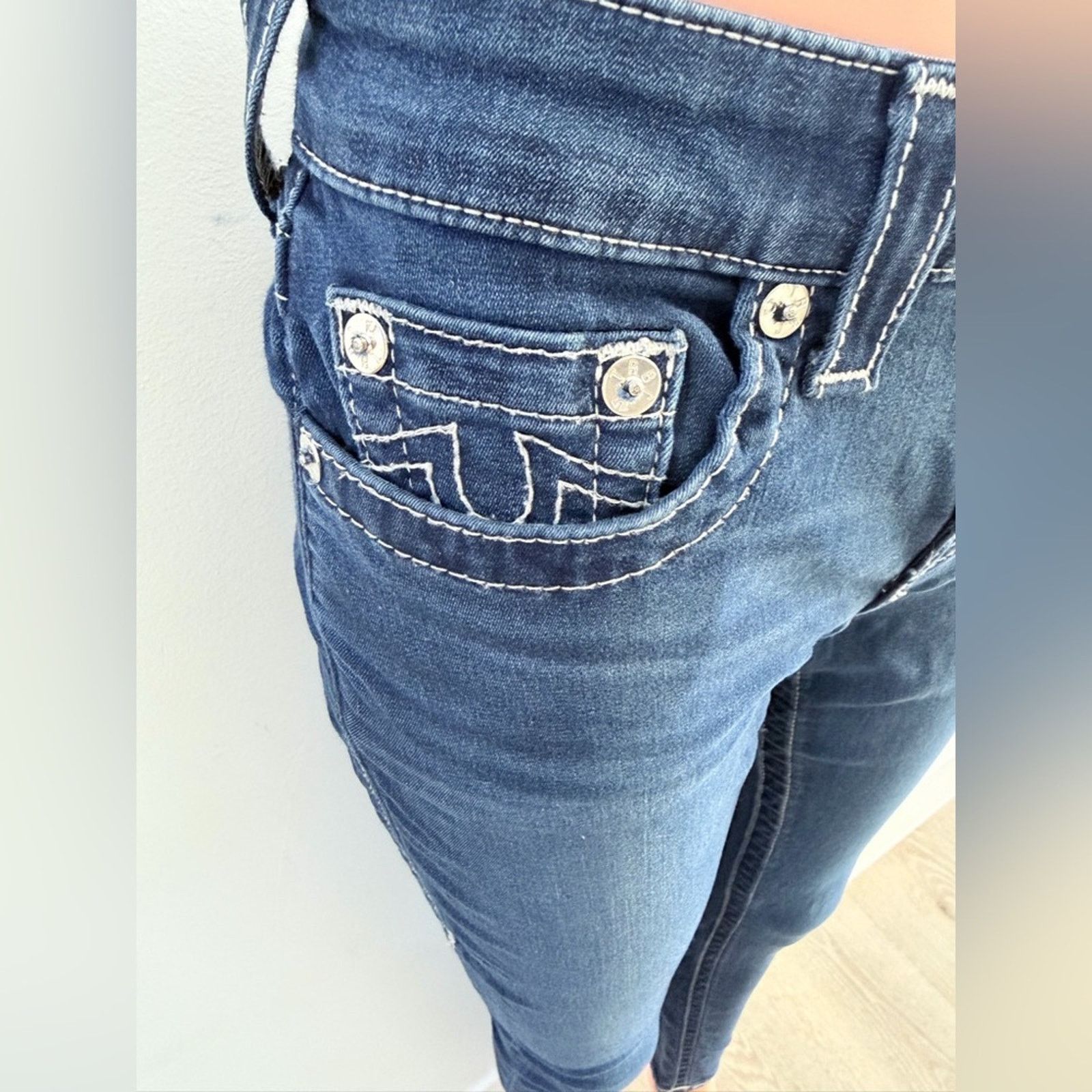 True Religion True Religion Halle Super T Skinny Fit Stretch Jeans.Size 26 Size 26" / US 2 / IT 38 - 8 Thumbnail