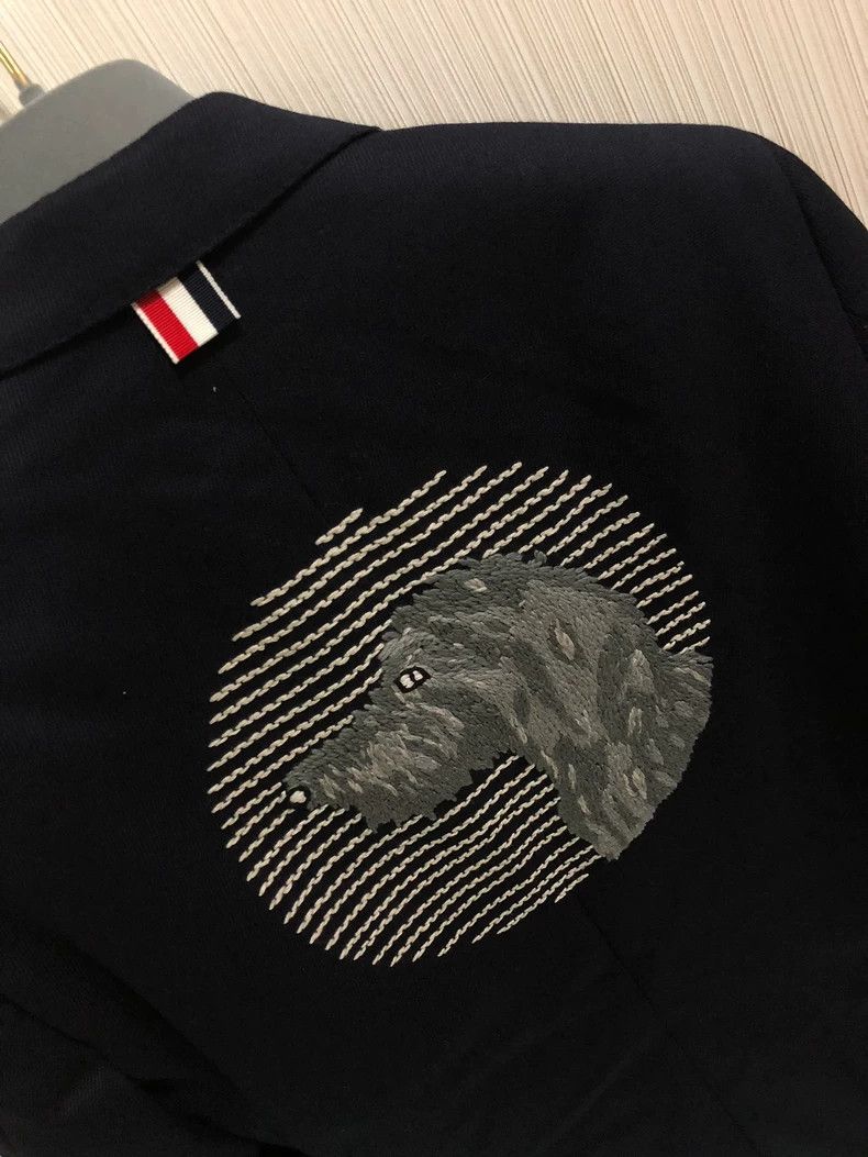 Thom Browne Thom Browne Suit Jacket in Navy Color-dmc Size US XS / EU 42 / 0 - 1 Thumbnail