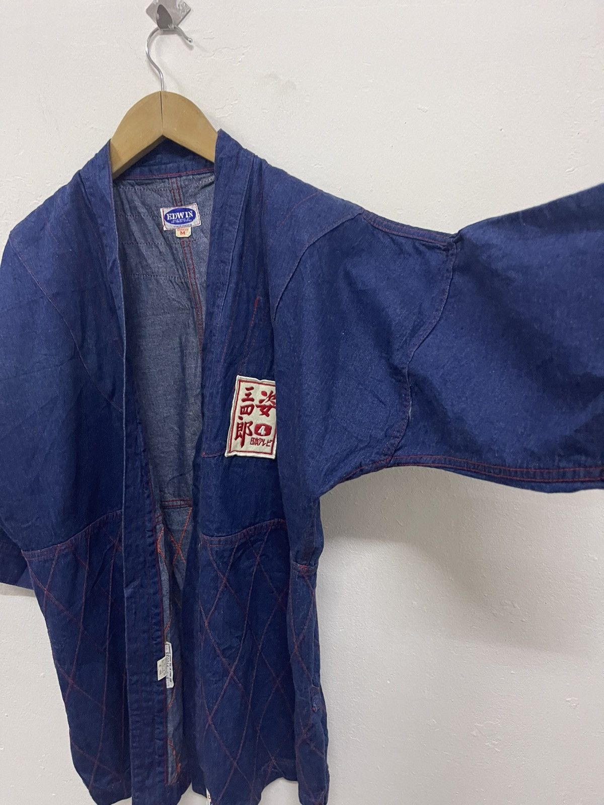 Edwin × Japanese Brand × Vintage Hanten Denim Jacket Size US M / EU 48-50 / 2 - 7 Thumbnail
