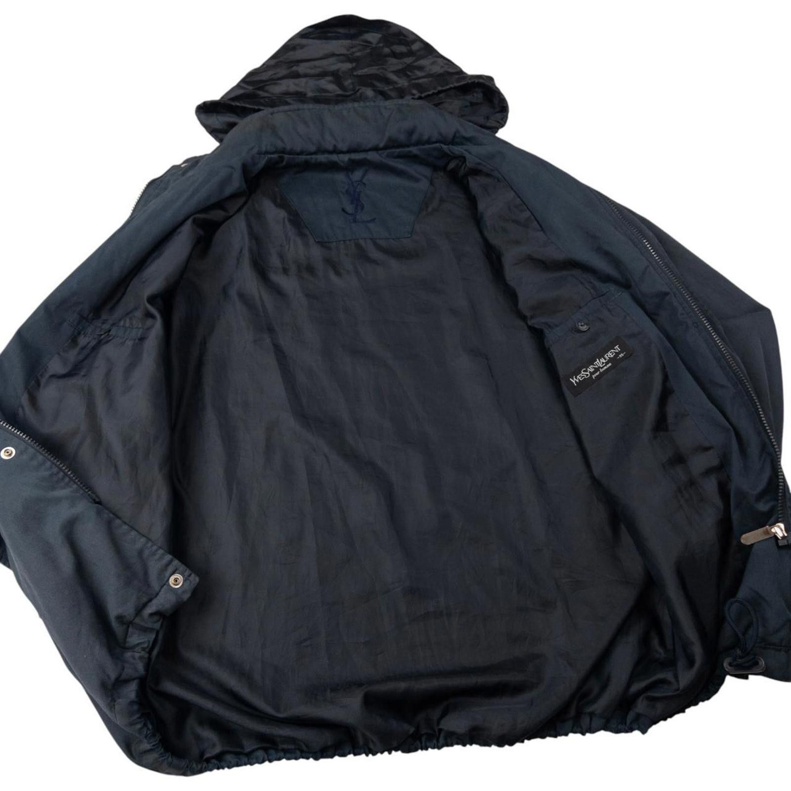 Vintage YSL Yves Saint Laurent Zip Up Jacket Size M