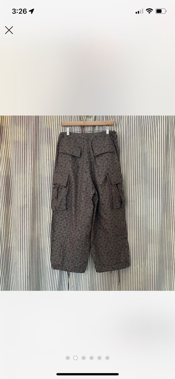 Needles × Nepenthes Rare Needles HD Fatigues floral print Size US 28 / EU 44 - 2 Thumbnail