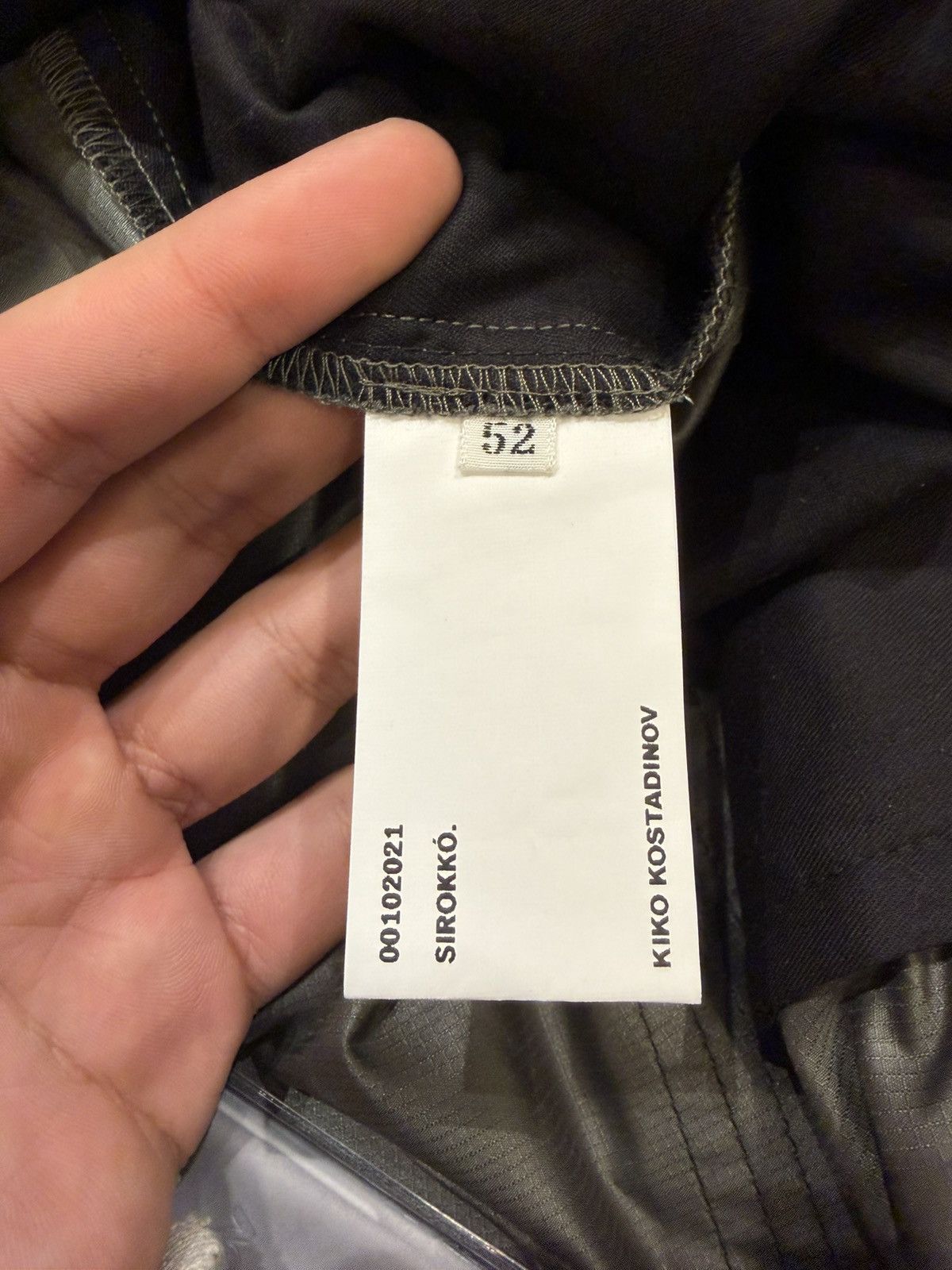 Kiko Kostadinov Kiko Kostadinov SS21 Arcadia Embroidered Trousers Size US 36 / EU 52 - 4 Thumbnail