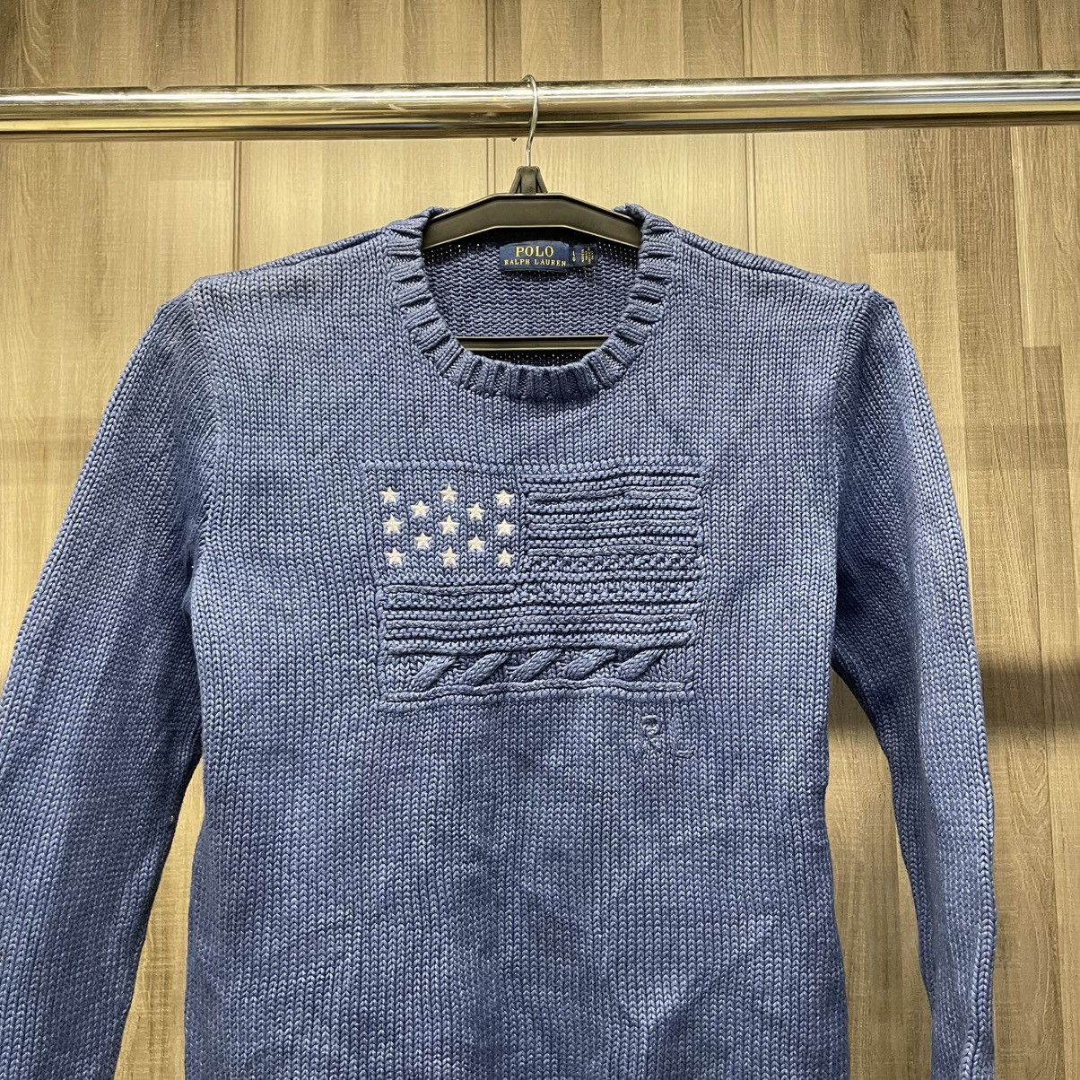 Polo Ralph Lauren Polo Ralph Lauren American Flag Sweater Size US L / EU 52-54 / 3 - 7 Thumbnail