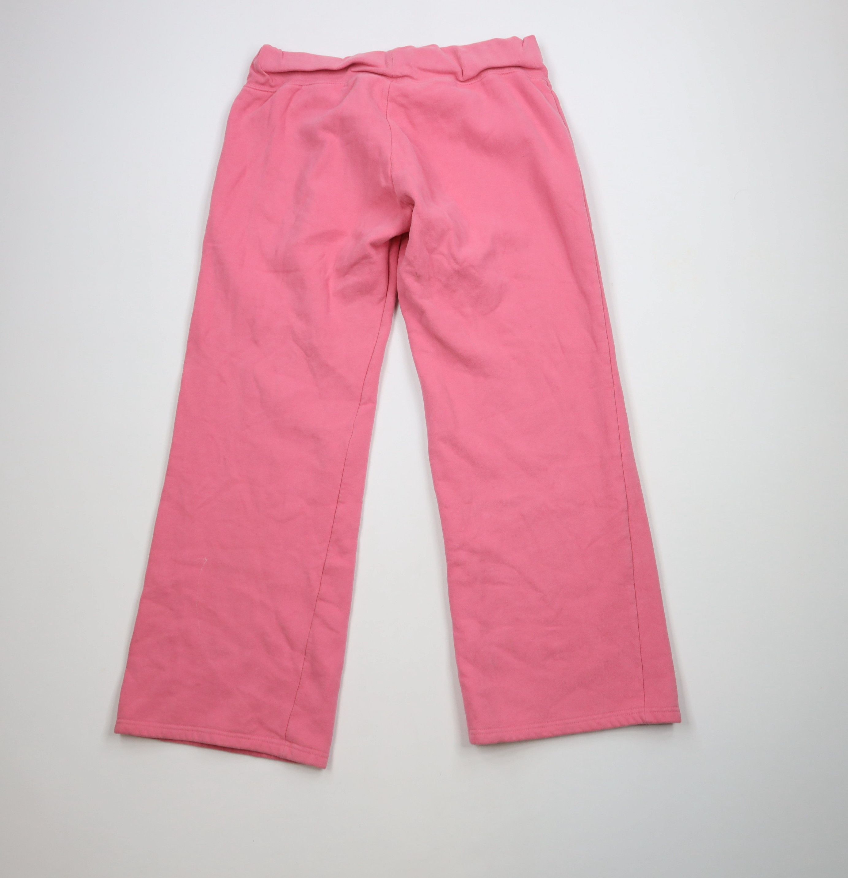 Aeropostale × Vintage Vintage 90s Y2K Aeropostale Wide Leg Sweatpants Pink Size 32" / US 10 / IT 46 - 11 Thumbnail