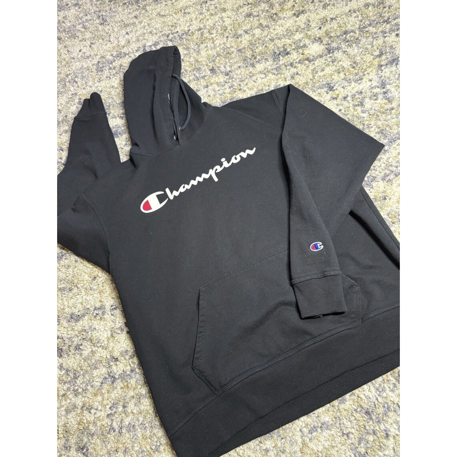 Champion Champion Reverse Weave Pullover Hoodie Sweatshirt XL Black Size XL / US 12-14 / IT 48-50 - 1 Thumbnail
