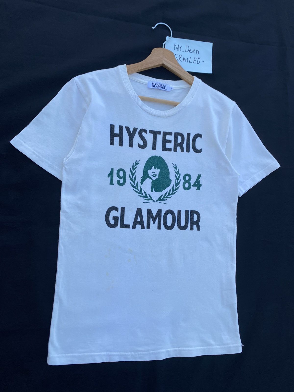 Hysteric Glamour Rare Hysteric Glamour 1984 Japanese Brand Tshirt Size US S / EU 44-46 / 1 - 3 Thumbnail