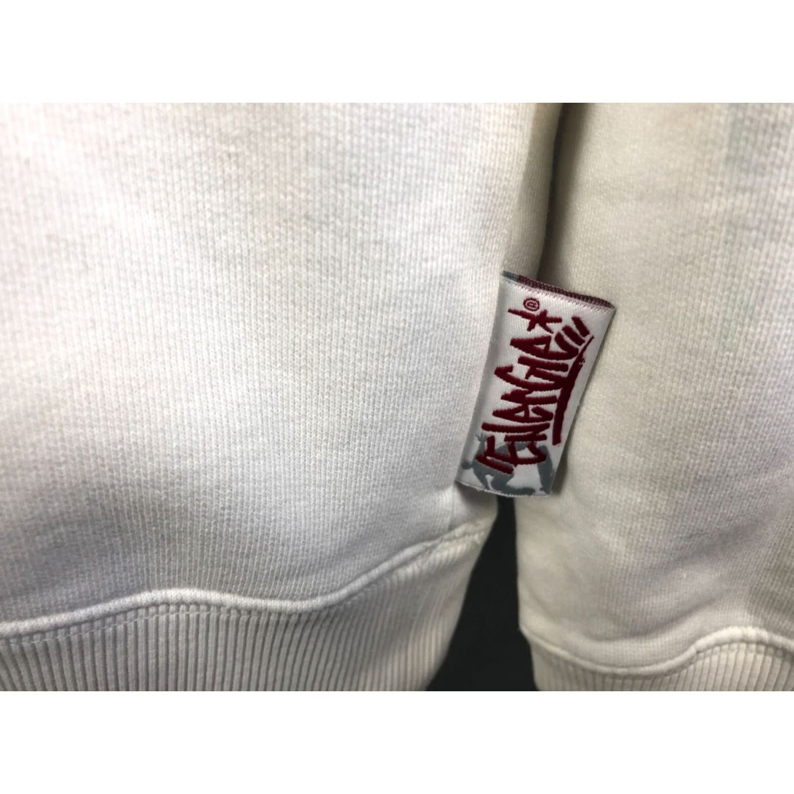 Energie Energie Sweatshirt Men M White Cotton Viscose Jersey Crew Neck Pullover Logo Branding On Lower Left Hand Side Size US M / EU 48-50 / 2 - 6 Thumbnail