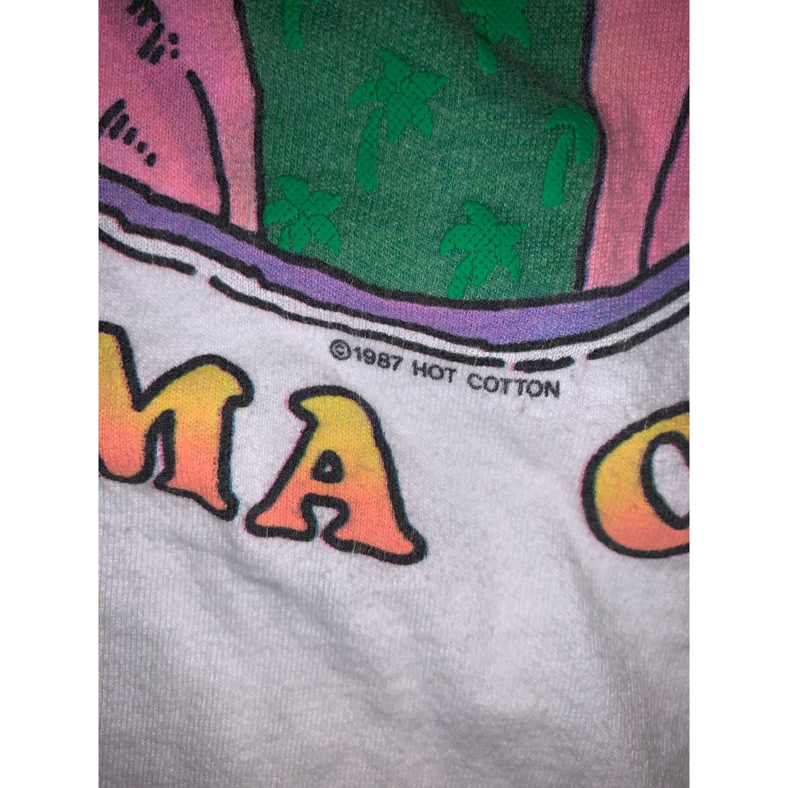 Other × Vintage Panama Quack T Shirt Alore USA Made Single Stitch White M Size US M / EU 48-50 / 2 - 3 Thumbnail