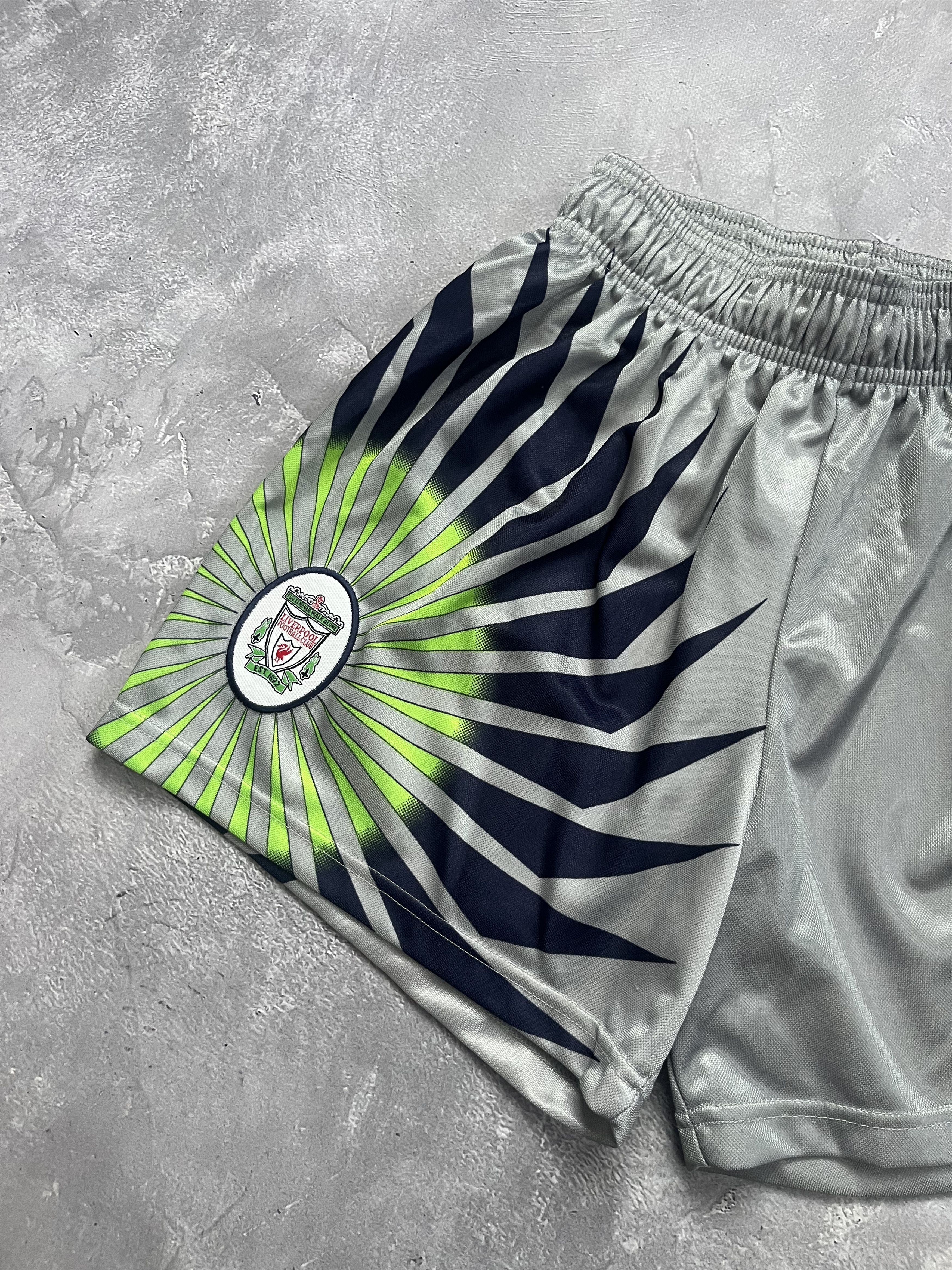 Reebok Liverpool Home football Shorts Reebok Gray Men Size 28 Size US 28 / EU 44 - 2 Thumbnail