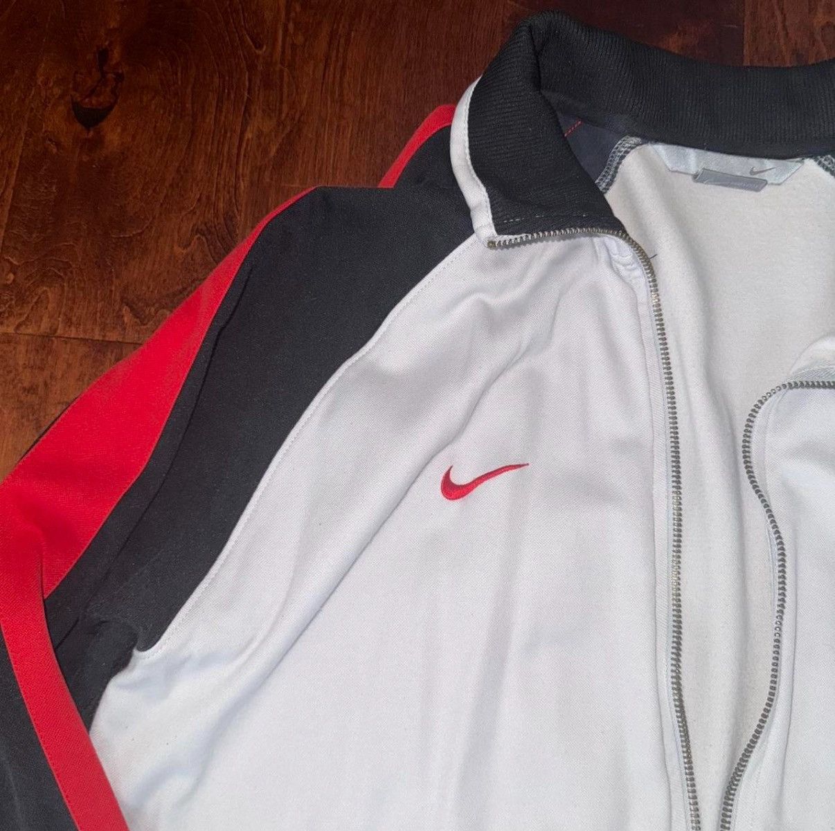 Vintage Nike Manchester United Track Jacket Zip-Up