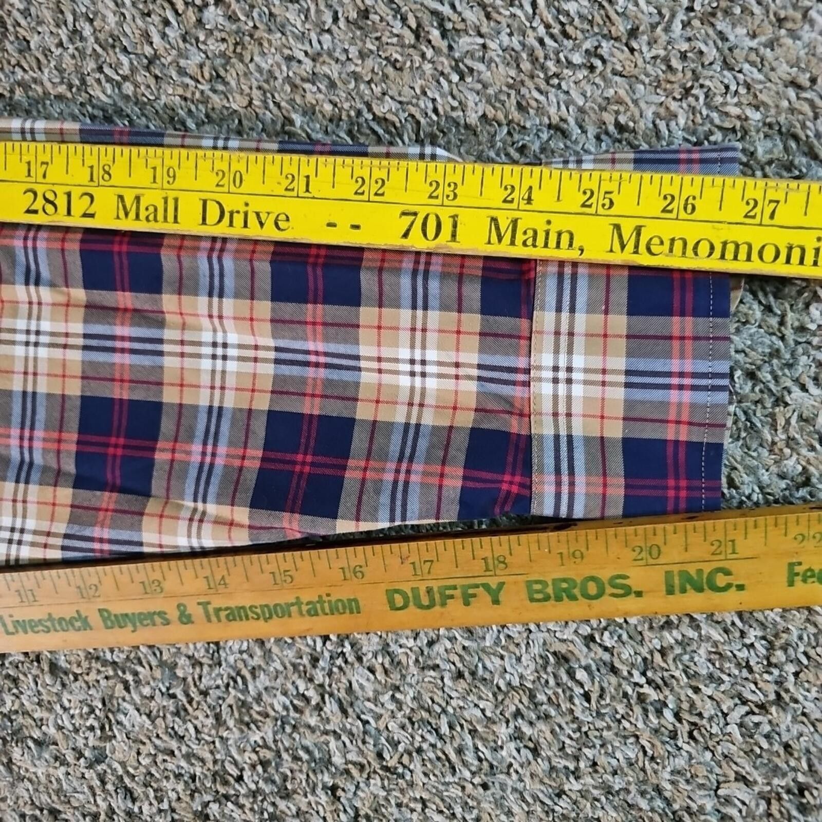 Lands' End Lands End No Iron Twill 16-16½ Traditional Fit Button Up LT Size US L / EU 52-54 / 3 - 7 Thumbnail