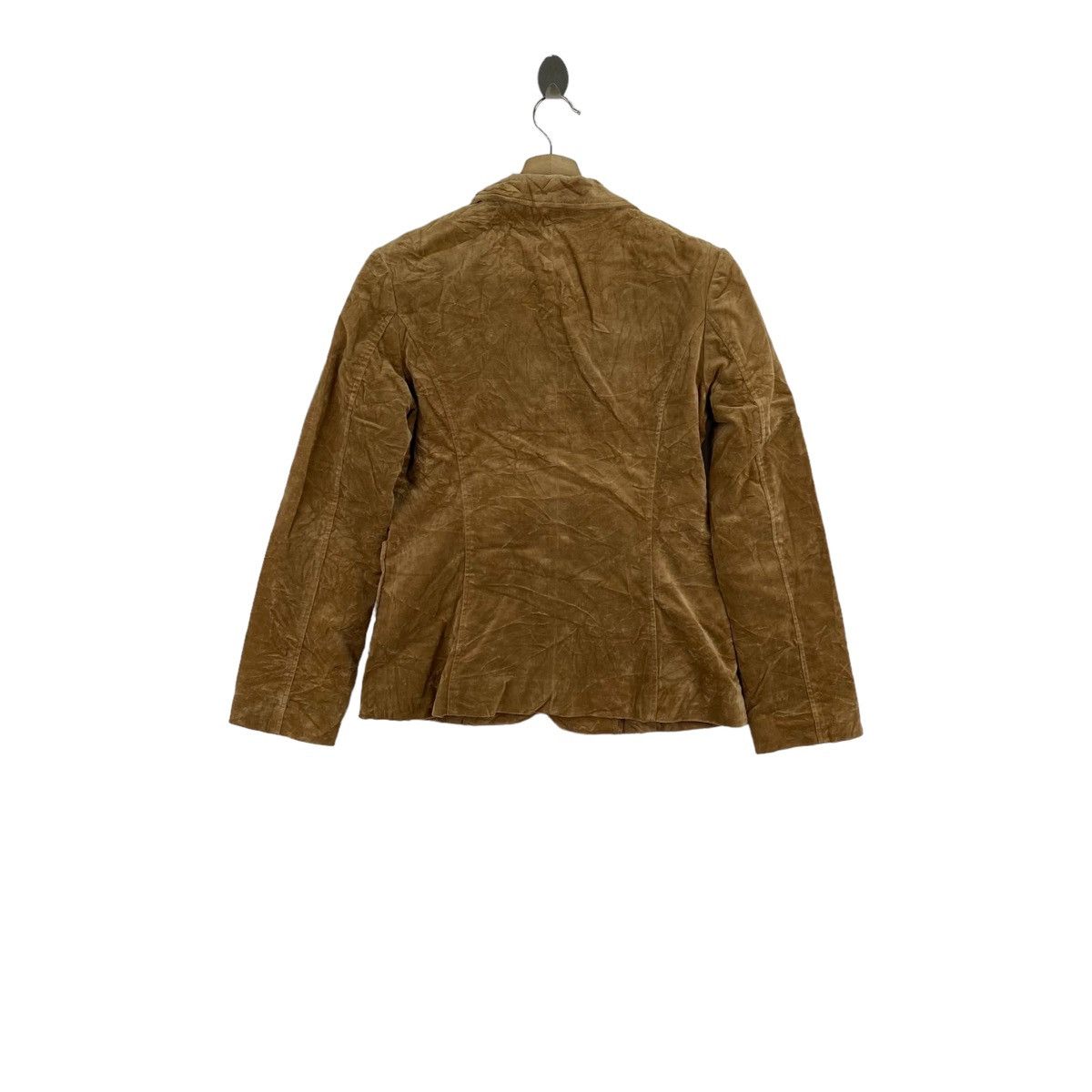 Japanese Brand × Yohji Yamamoto NOUE-RUE By YOHJI YAMAMOTO Japanese Brand Velvet Brown Size XS / US 0-2 / IT 36-38 - 2 Thumbnail