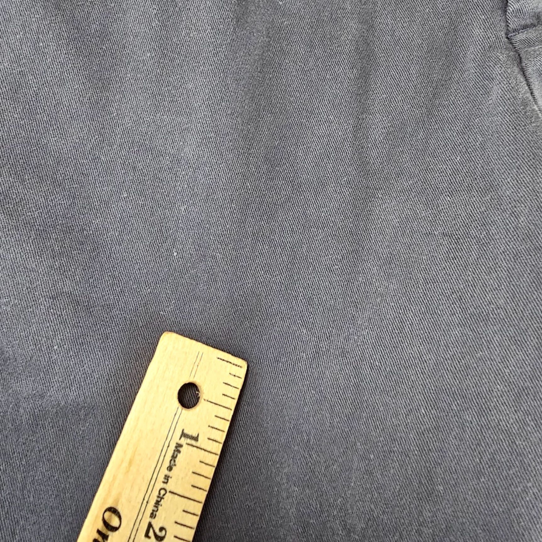 Vintage Rohan Pants Mens 30x29 Blue Chino Flat Front Stretch Cotton Twill Button Zipper Classic Size US 30 / EU 46 - 2 Thumbnail