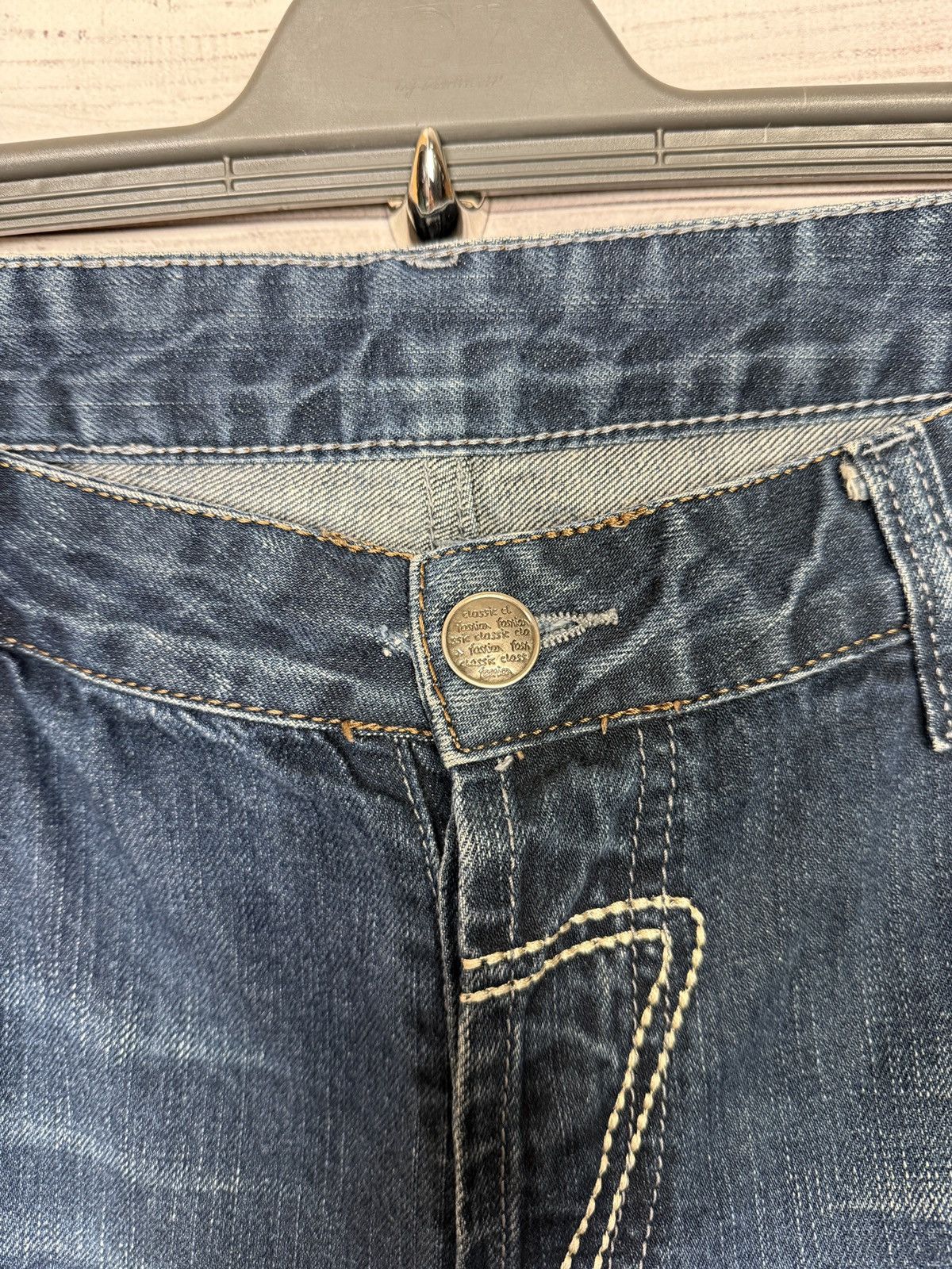 Diesel Vintage Diesel Jeans Big Logo Denim Pants Japanese Size US 34 / EU 50 - 7 Thumbnail